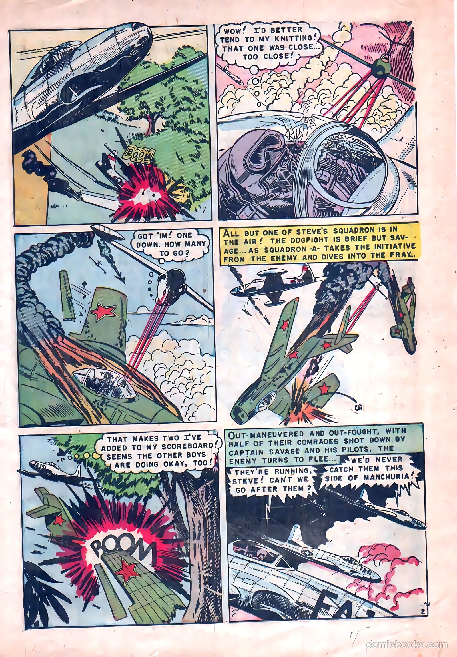 Captain Steve Savage #4 (1952) — page 11 of 35