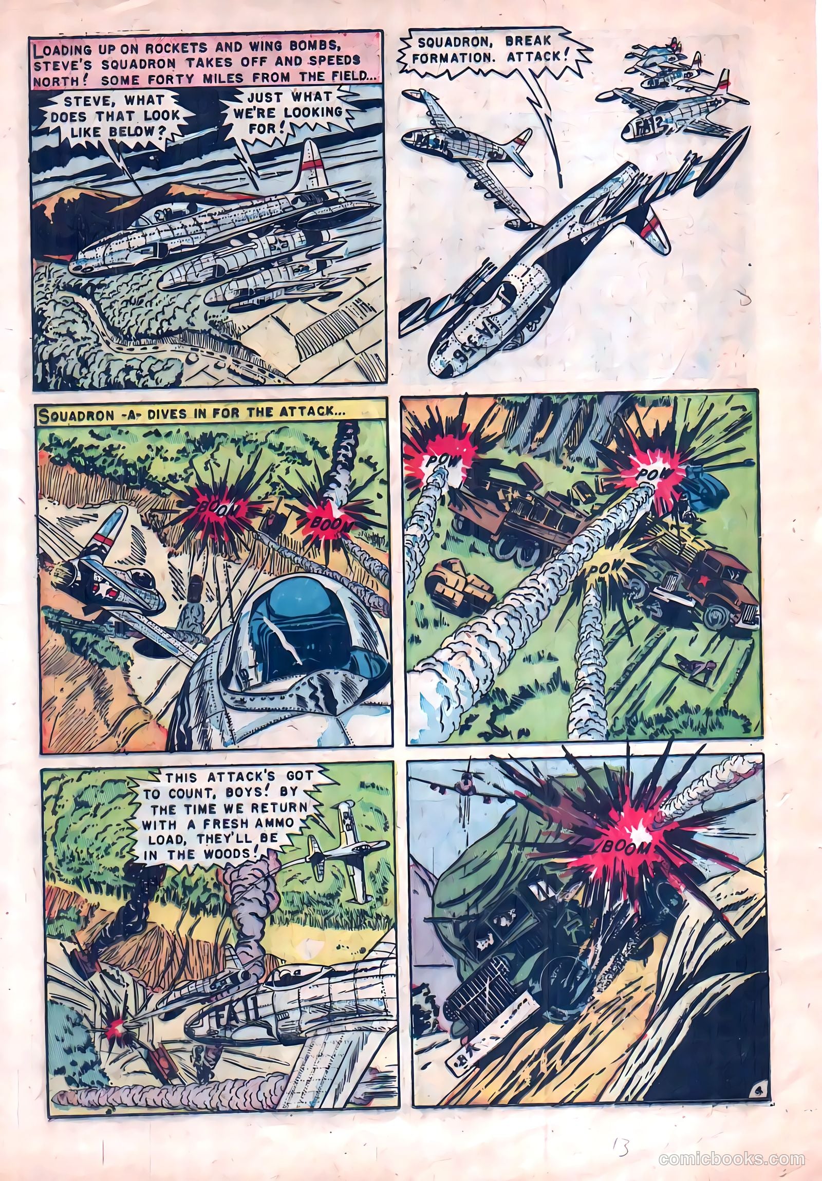Captain Steve Savage #4 (1952) — page 13 of 35