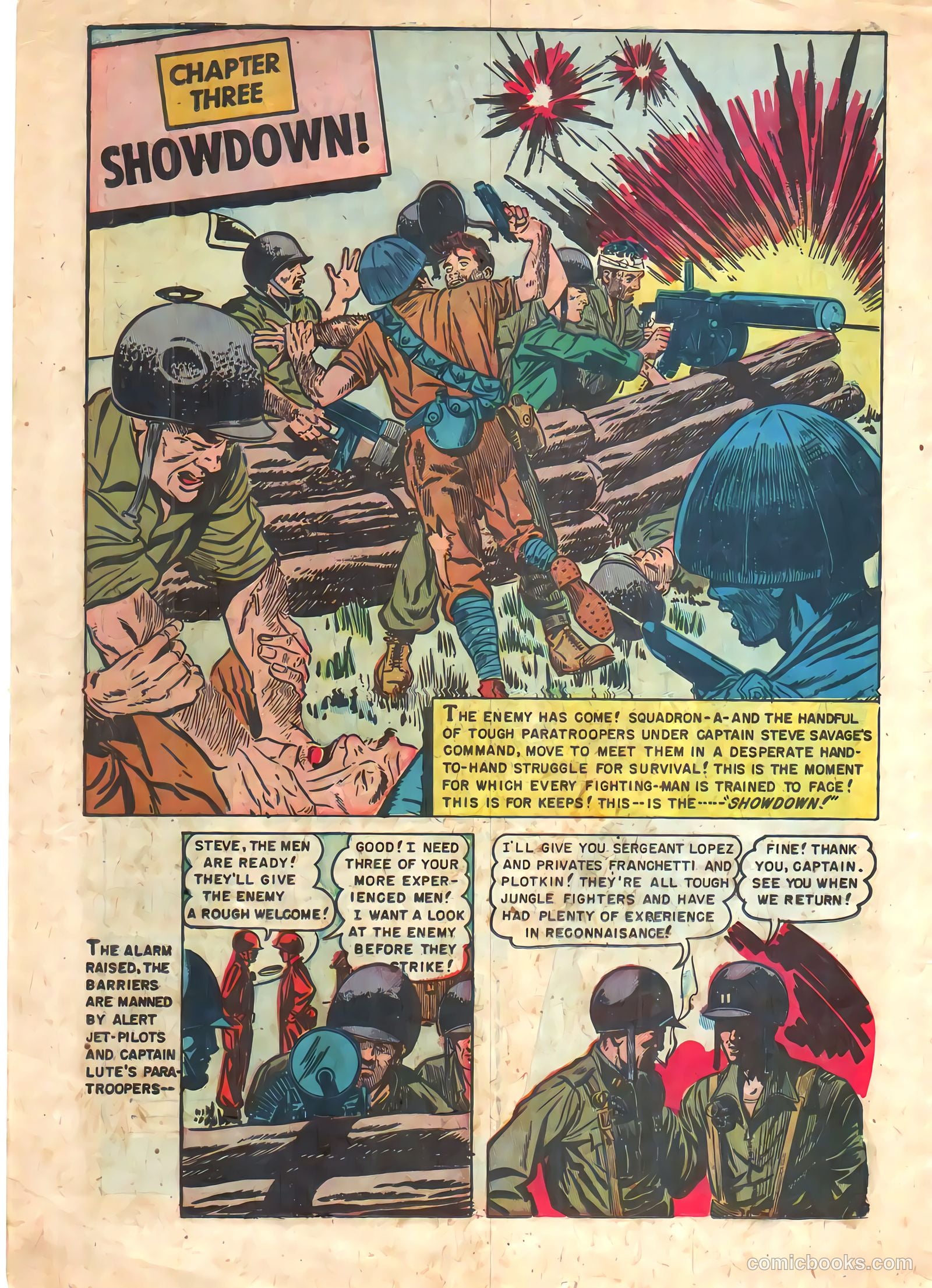 Captain Steve Savage #4 (1952) — page 18 of 35
