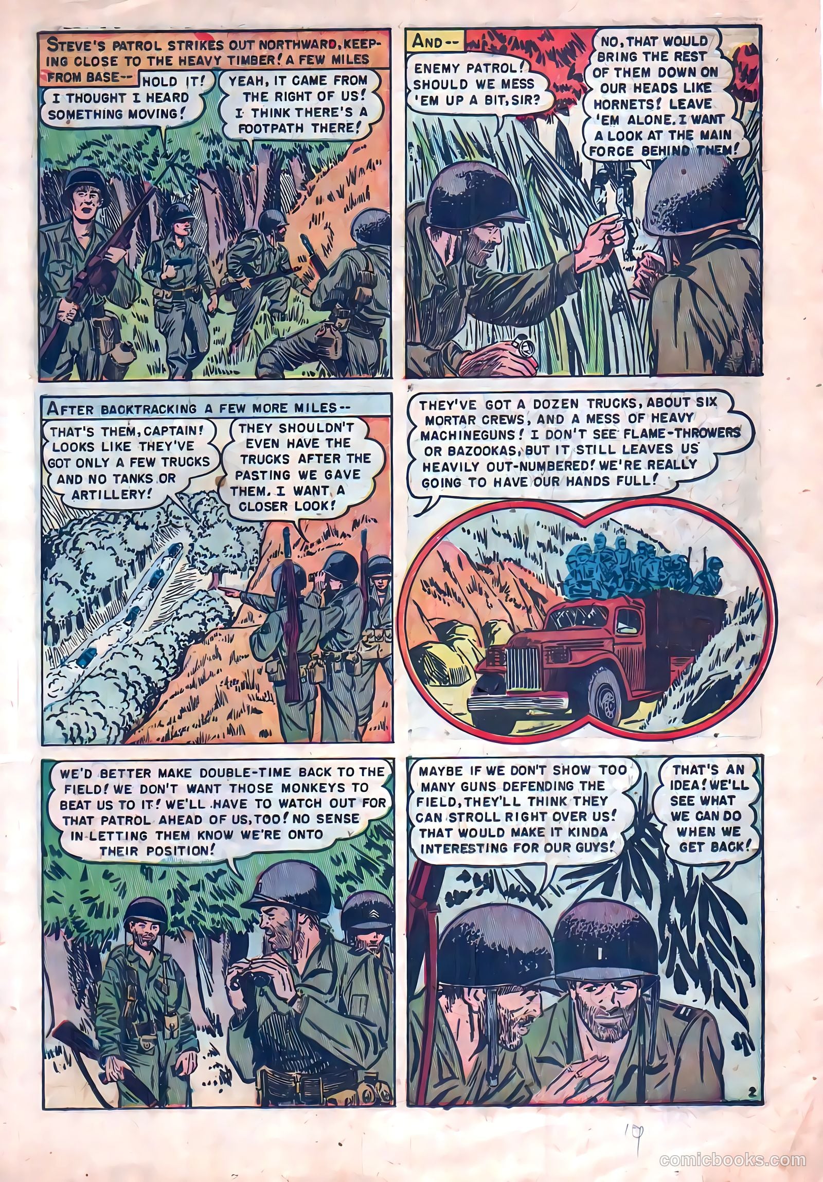 Captain Steve Savage #4 (1952) — page 19 of 35