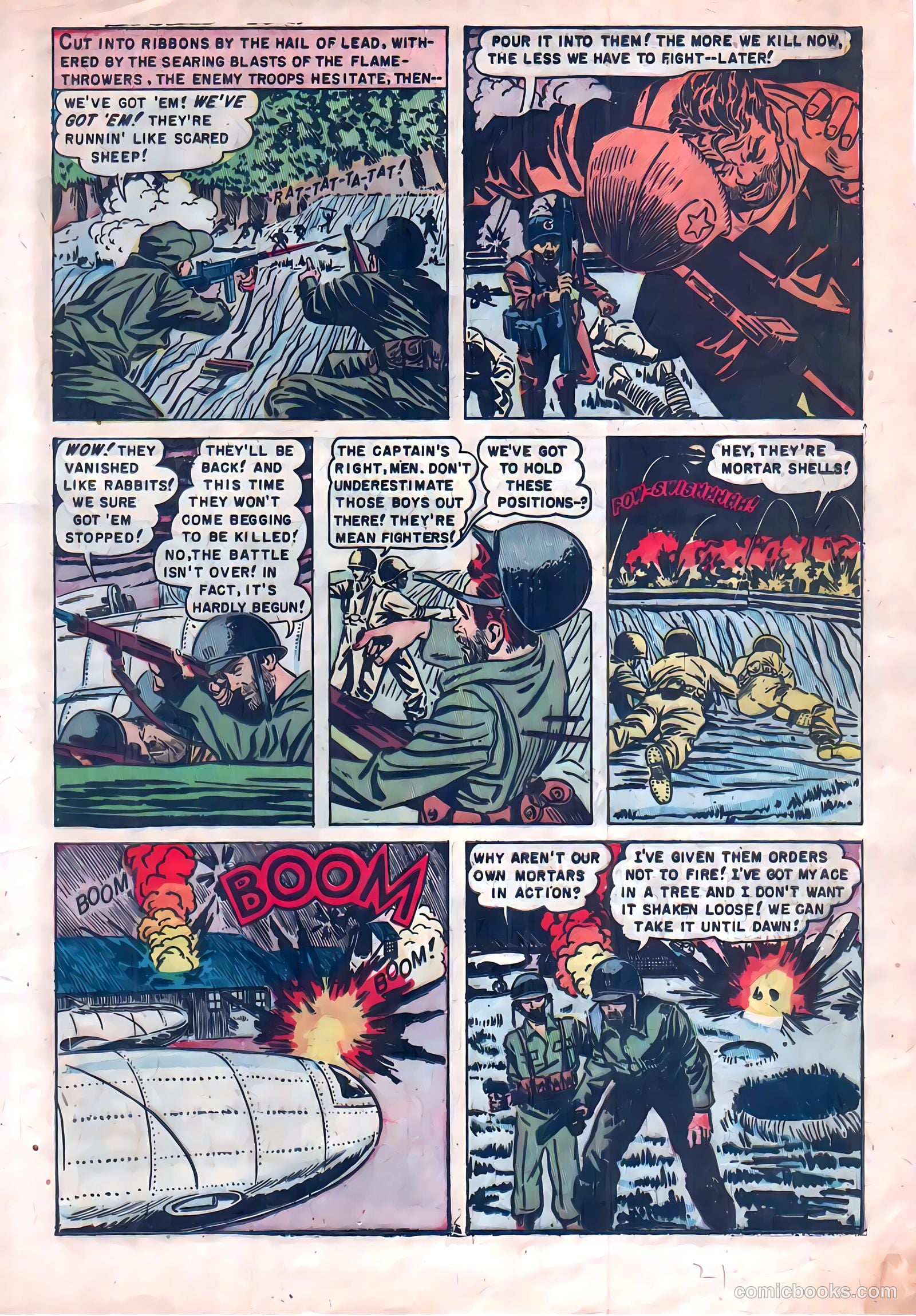 Captain Steve Savage #4 (1952) — page 21 of 35
