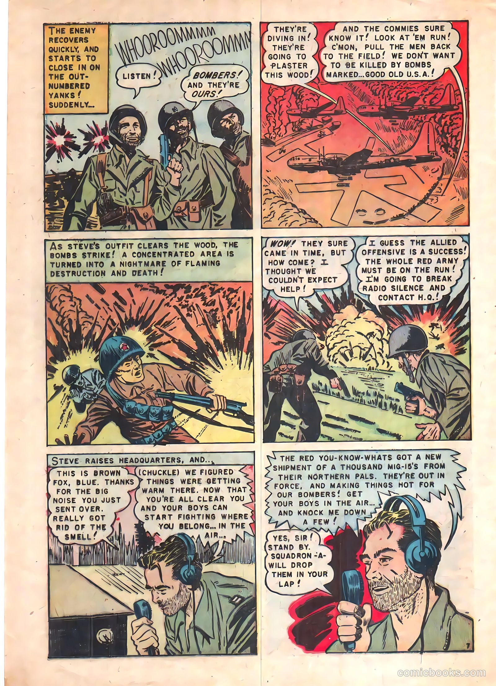 Captain Steve Savage #4 (1952) — page 24 of 35