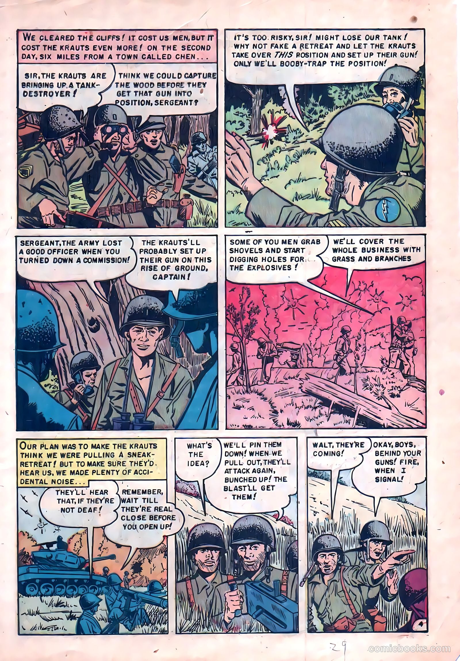 Captain Steve Savage #4 (1952) — page 29 of 35
