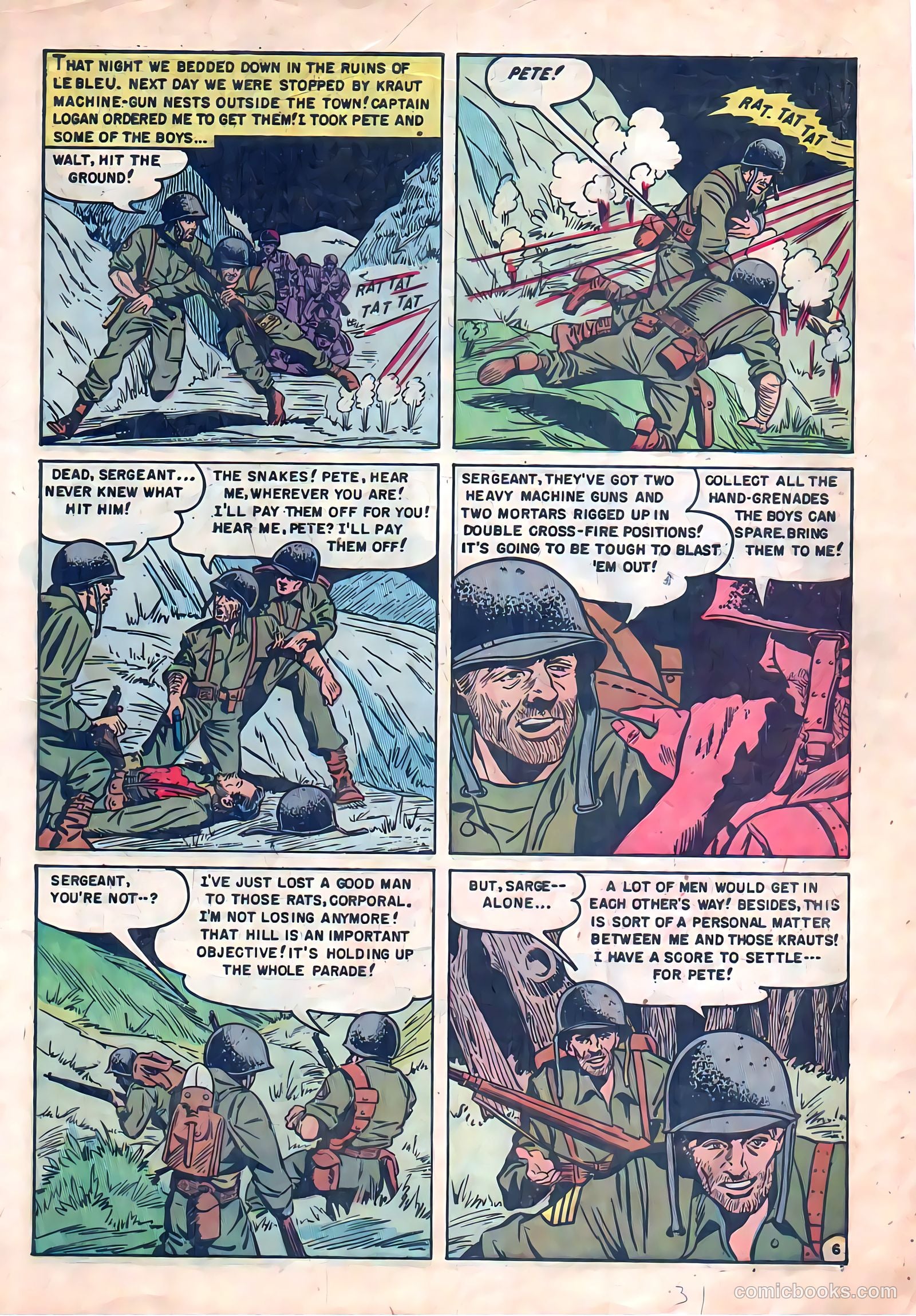 Captain Steve Savage #4 (1952) — page 31 of 35