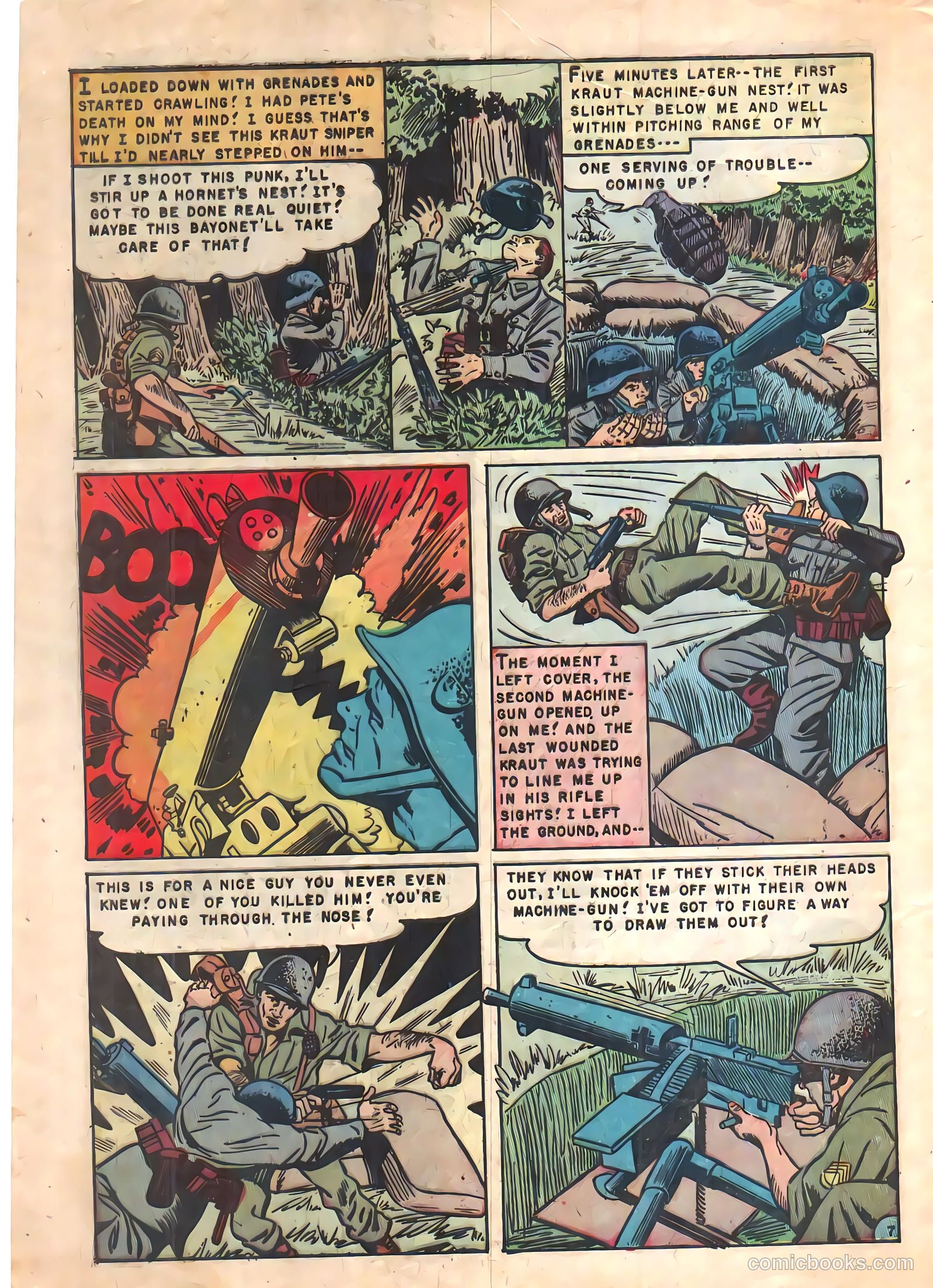 Captain Steve Savage #4 (1952) — page 32 of 35