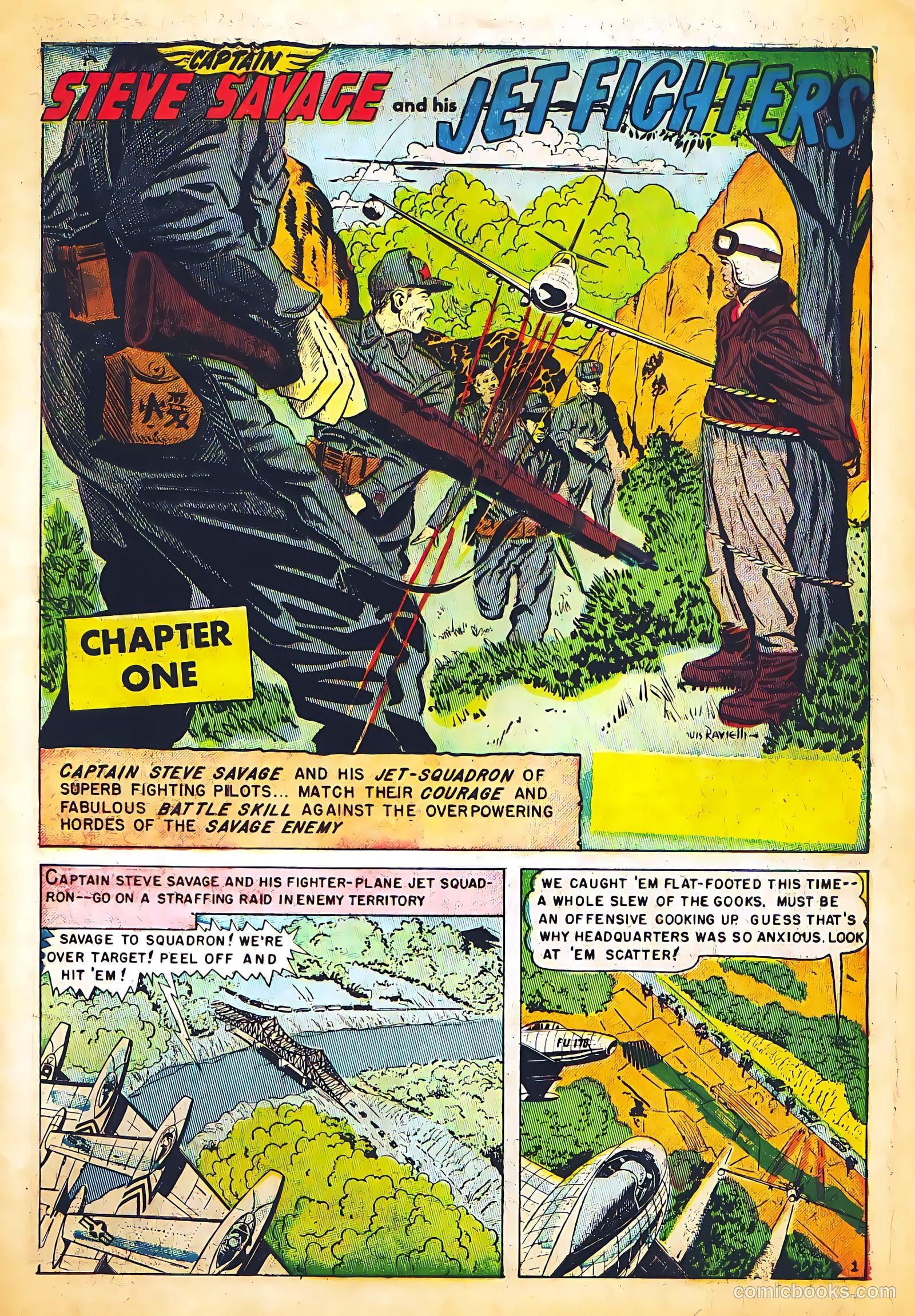Captain Steve Savage #5 (1954) — page 3 of 36