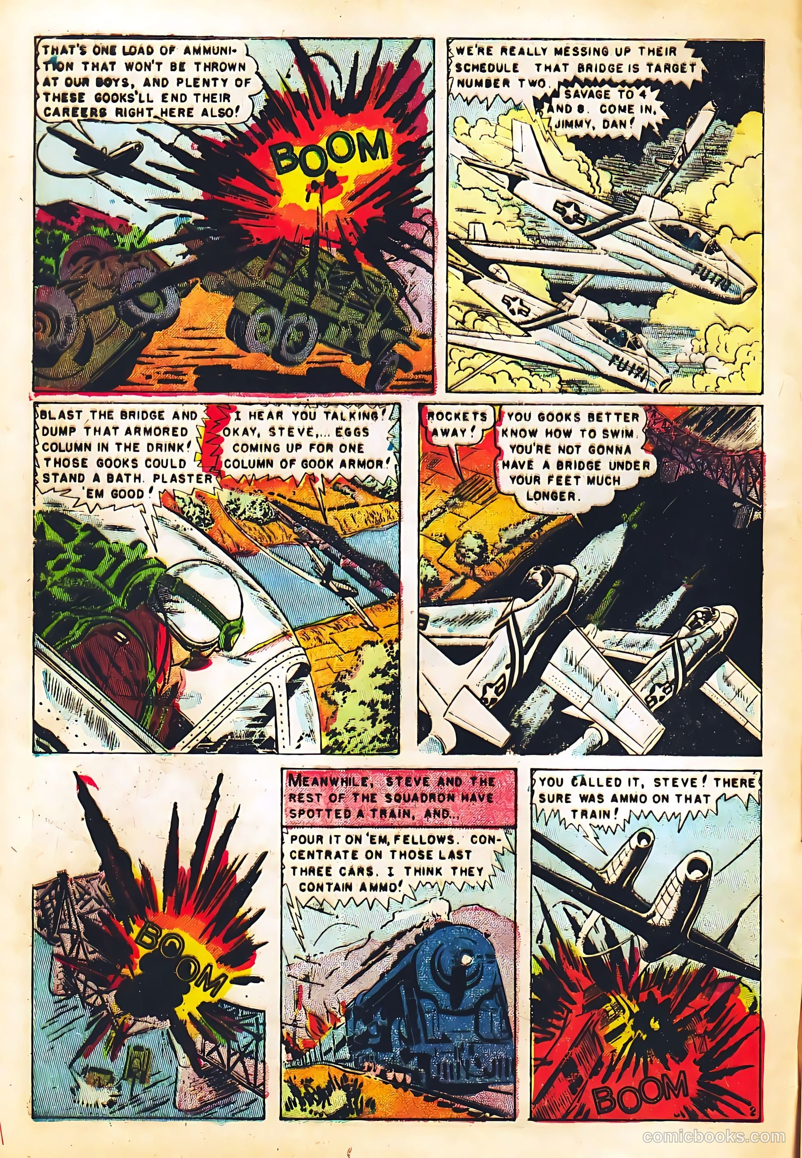 Captain Steve Savage #5 (1954) — page 4 of 36