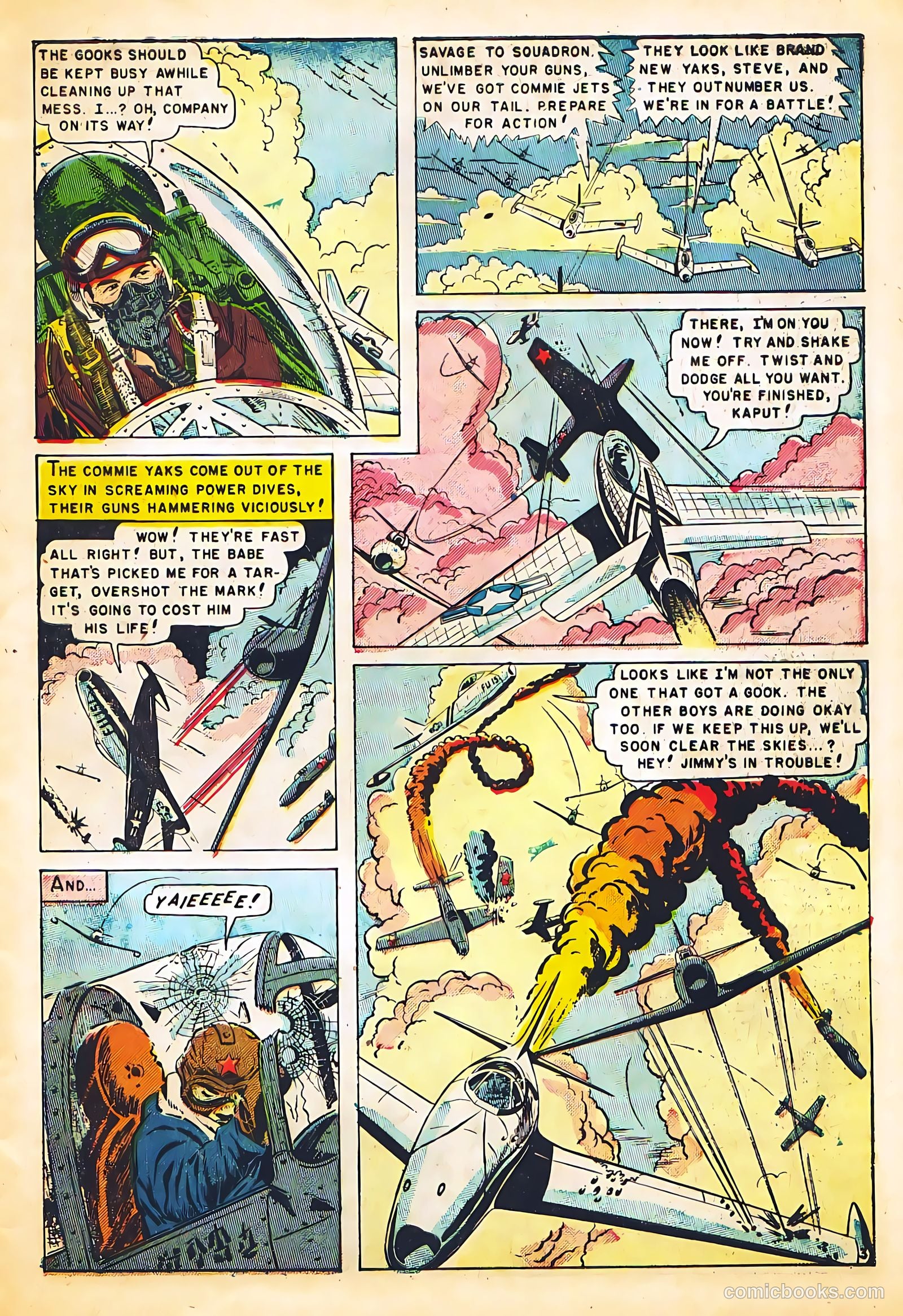 Captain Steve Savage #5 (1954) — page 5 of 36