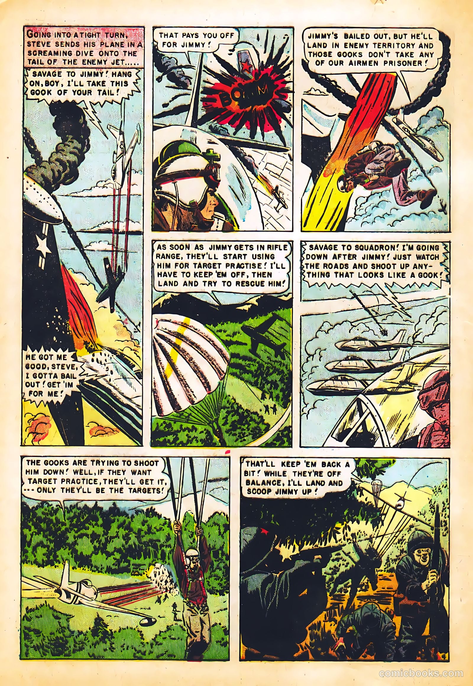 Captain Steve Savage #5 (1954) — page 6 of 36