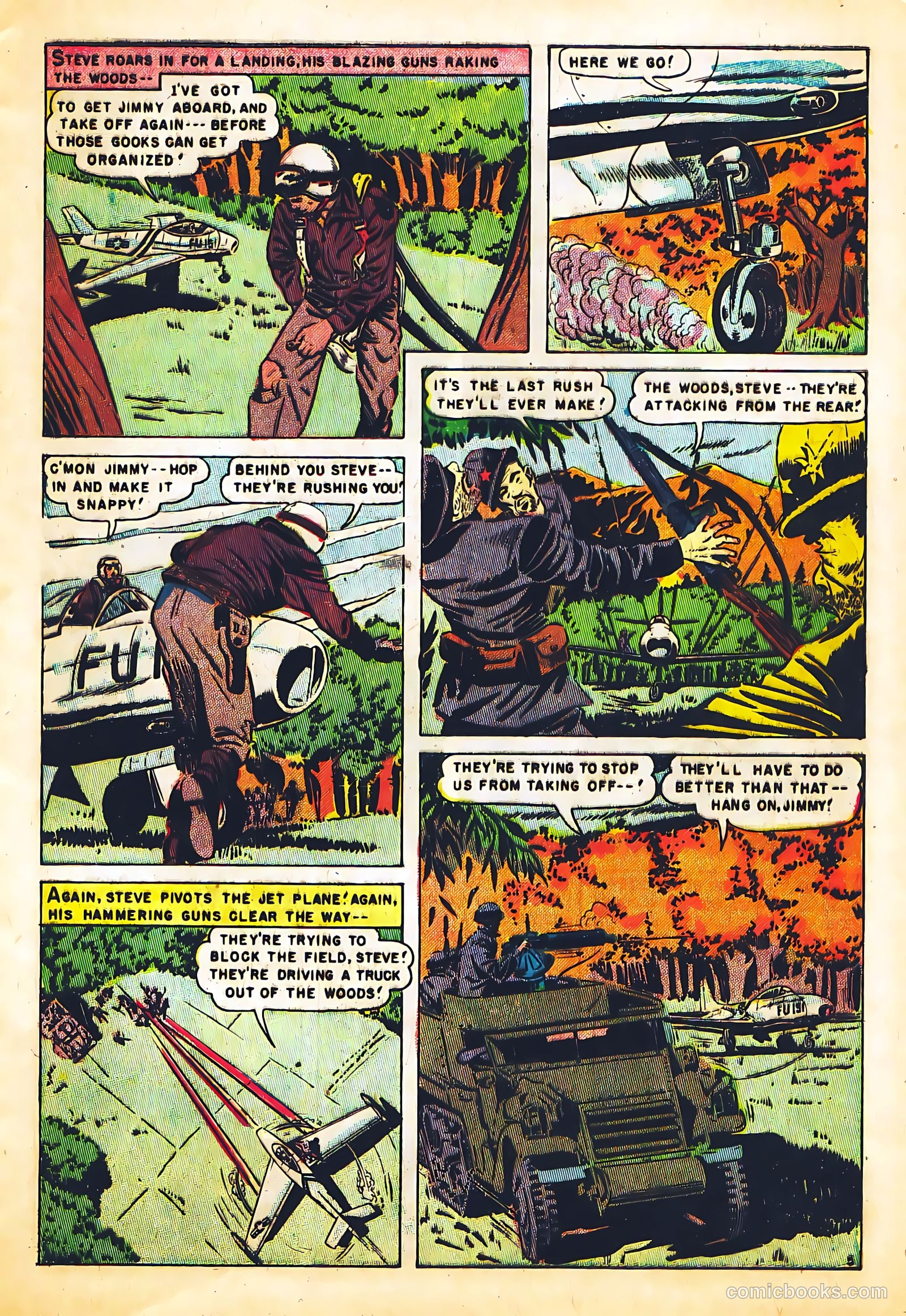 Captain Steve Savage #5 (1954) — page 7 of 36