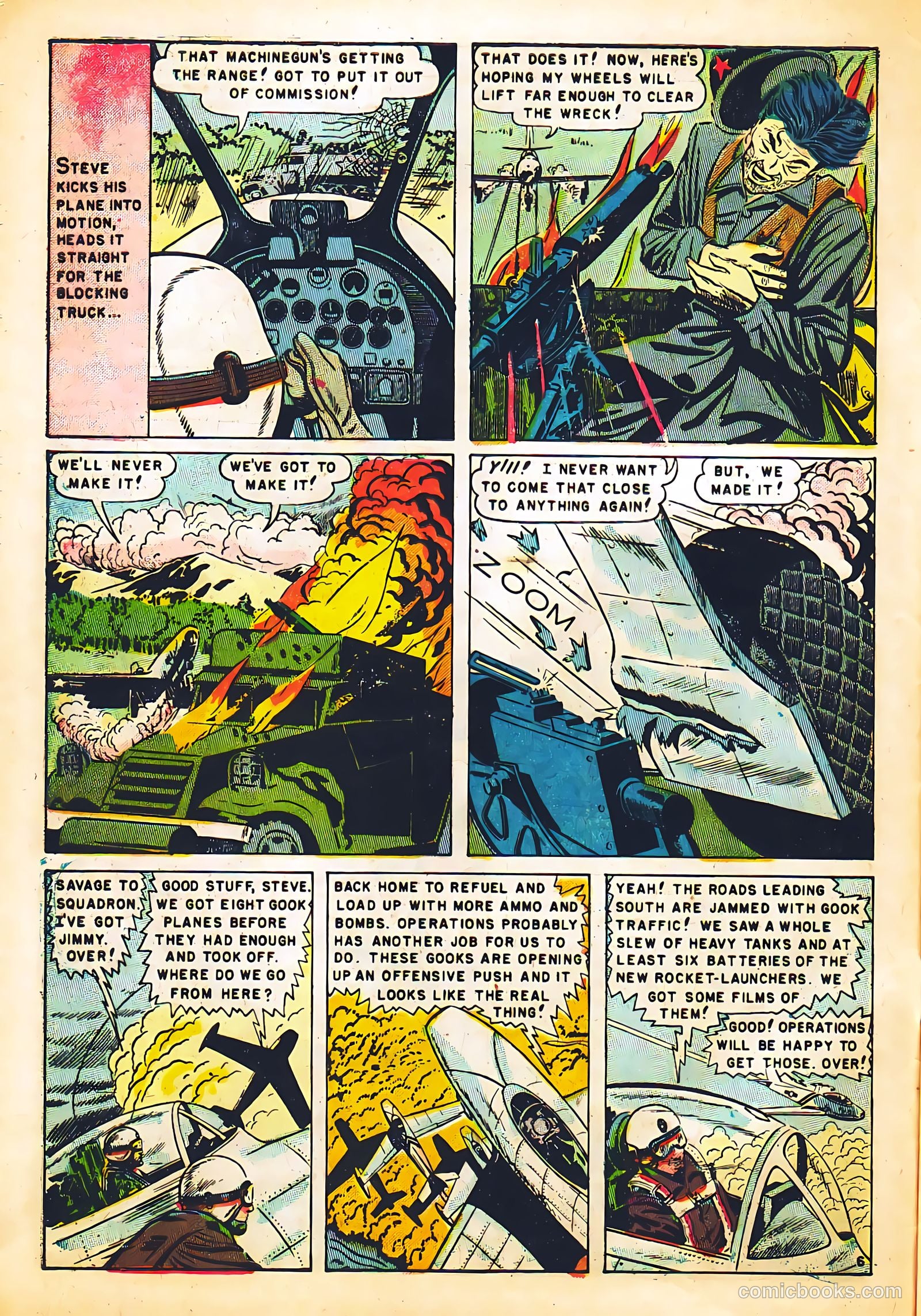 Captain Steve Savage #5 (1954) — page 8 of 36