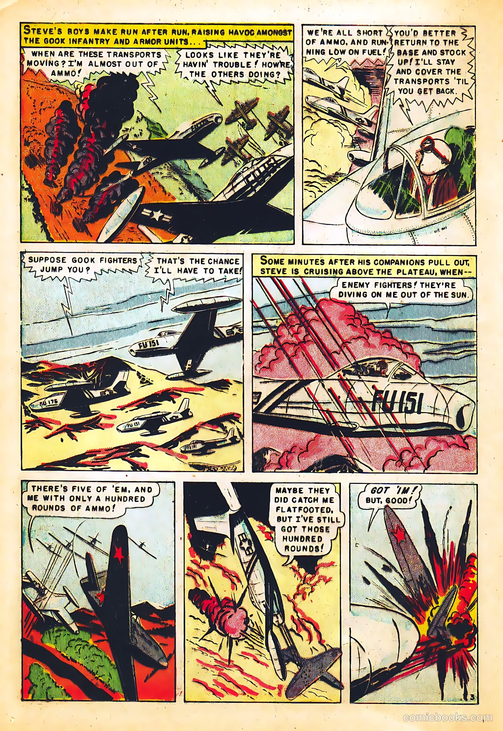 Captain Steve Savage #5 (1954) — page 12 of 36