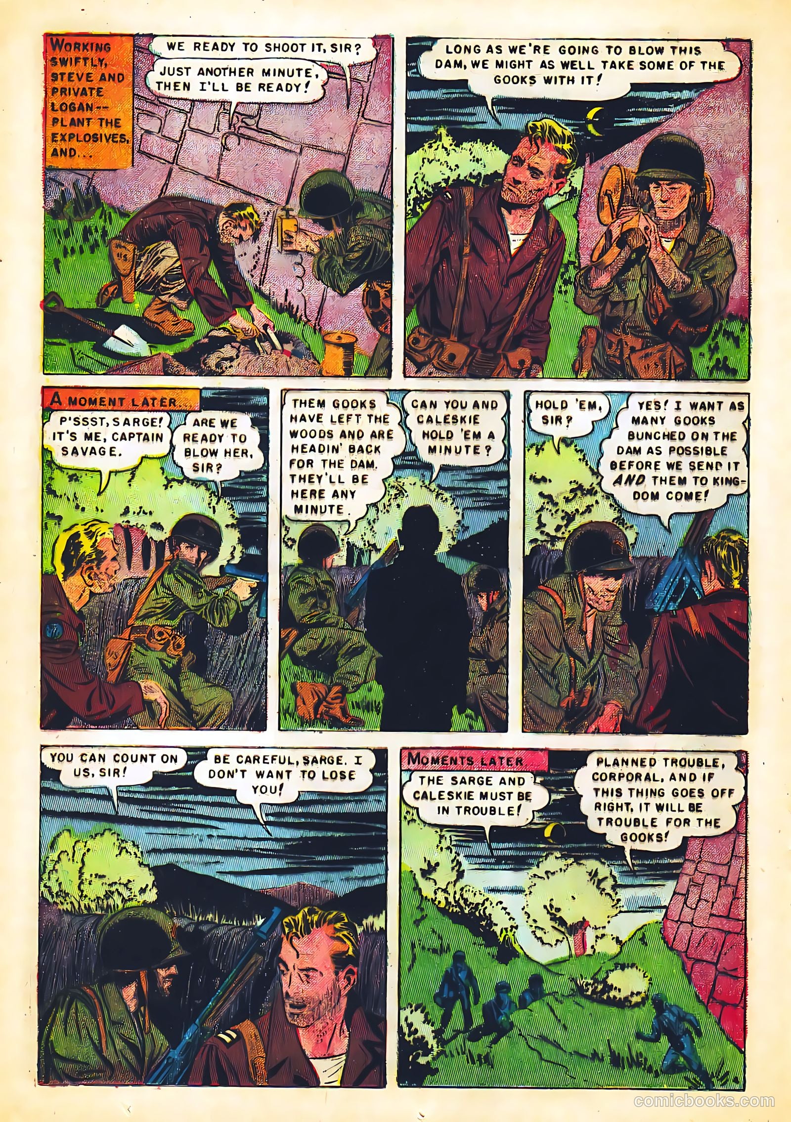 Captain Steve Savage #5 (1954) — page 20 of 36
