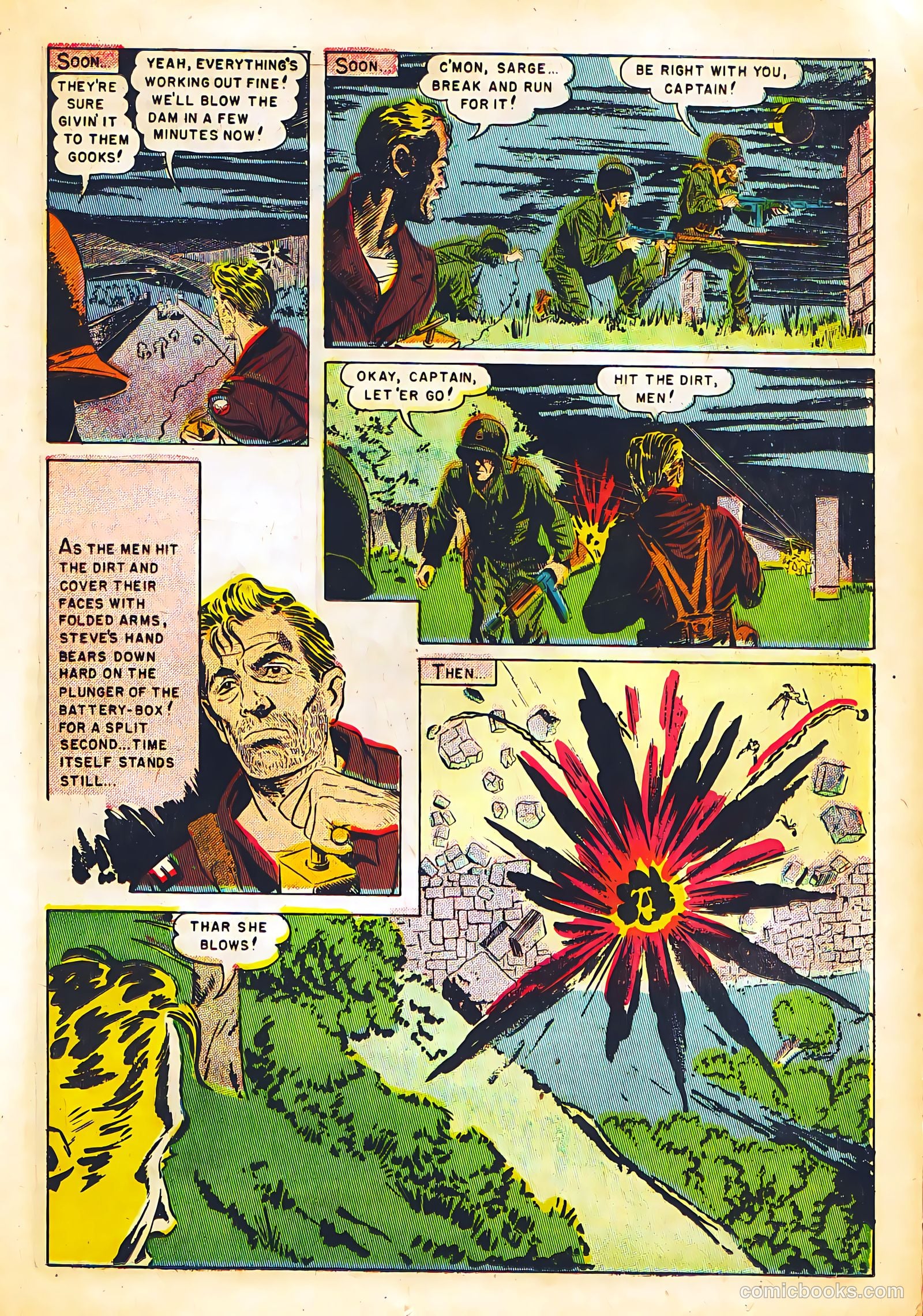 Captain Steve Savage #5 (1954) — page 21 of 36