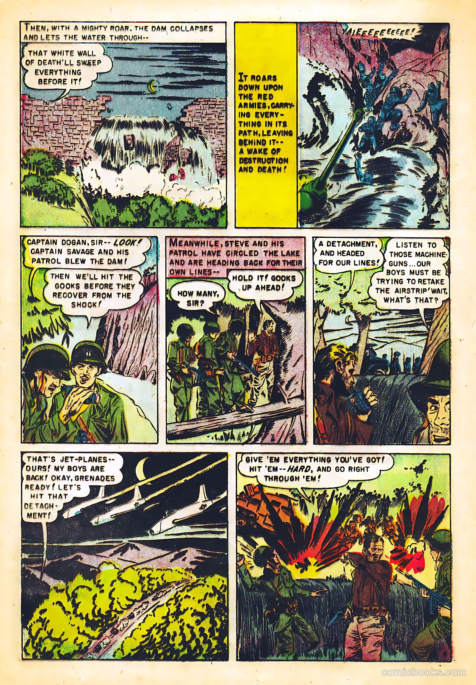 Captain Steve Savage #5 (1954) — page 22 of 36