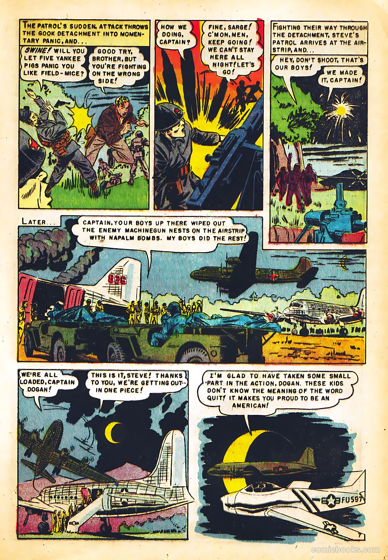 Captain Steve Savage #5 (1954) — page 23 of 36