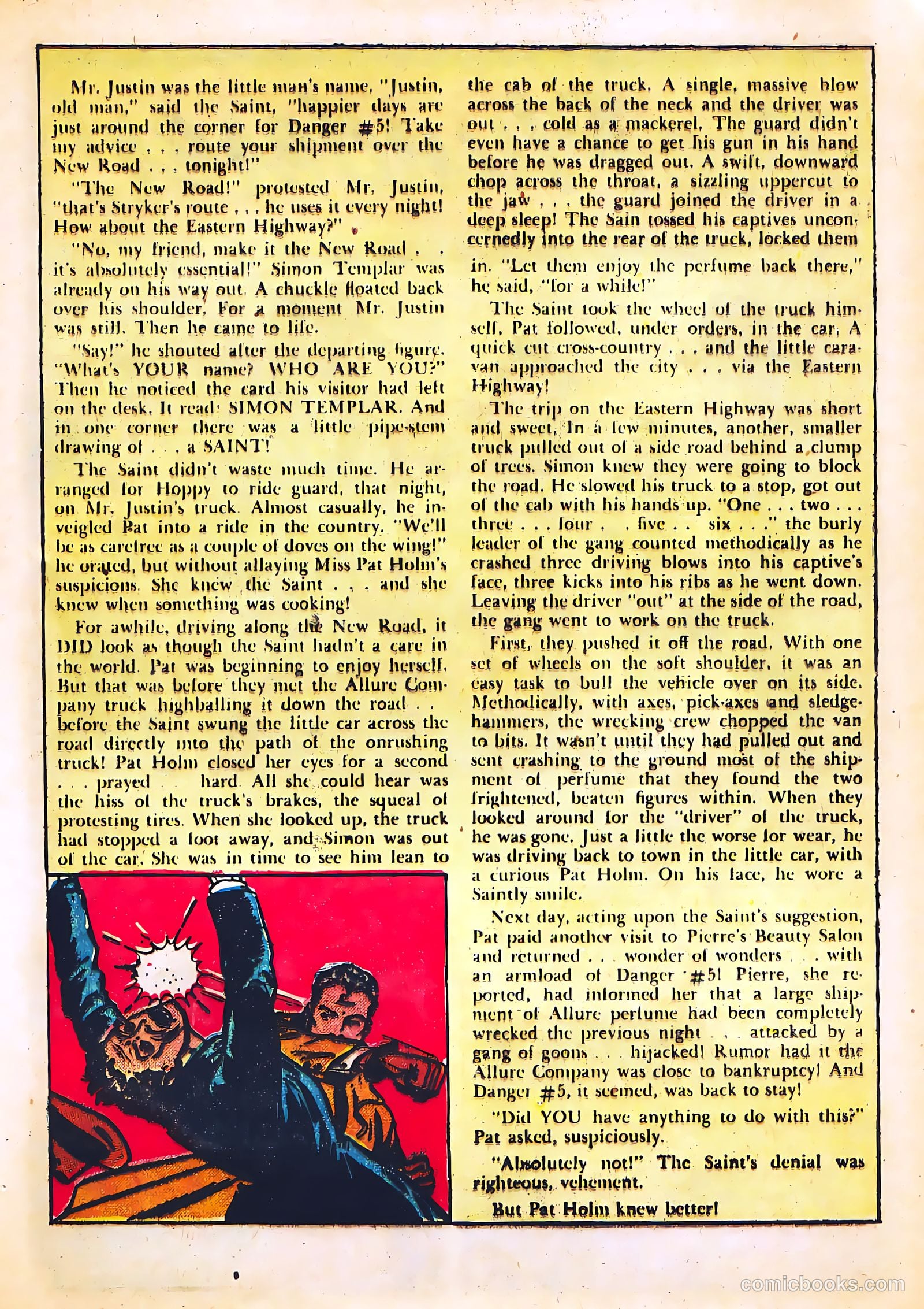 Captain Steve Savage #5 (1954) — page 25 of 36