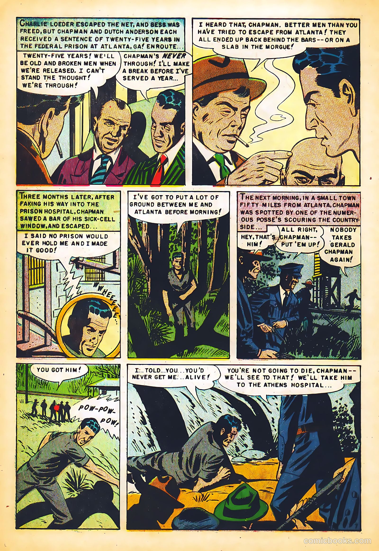 Captain Steve Savage #5 (1954) — page 32 of 36