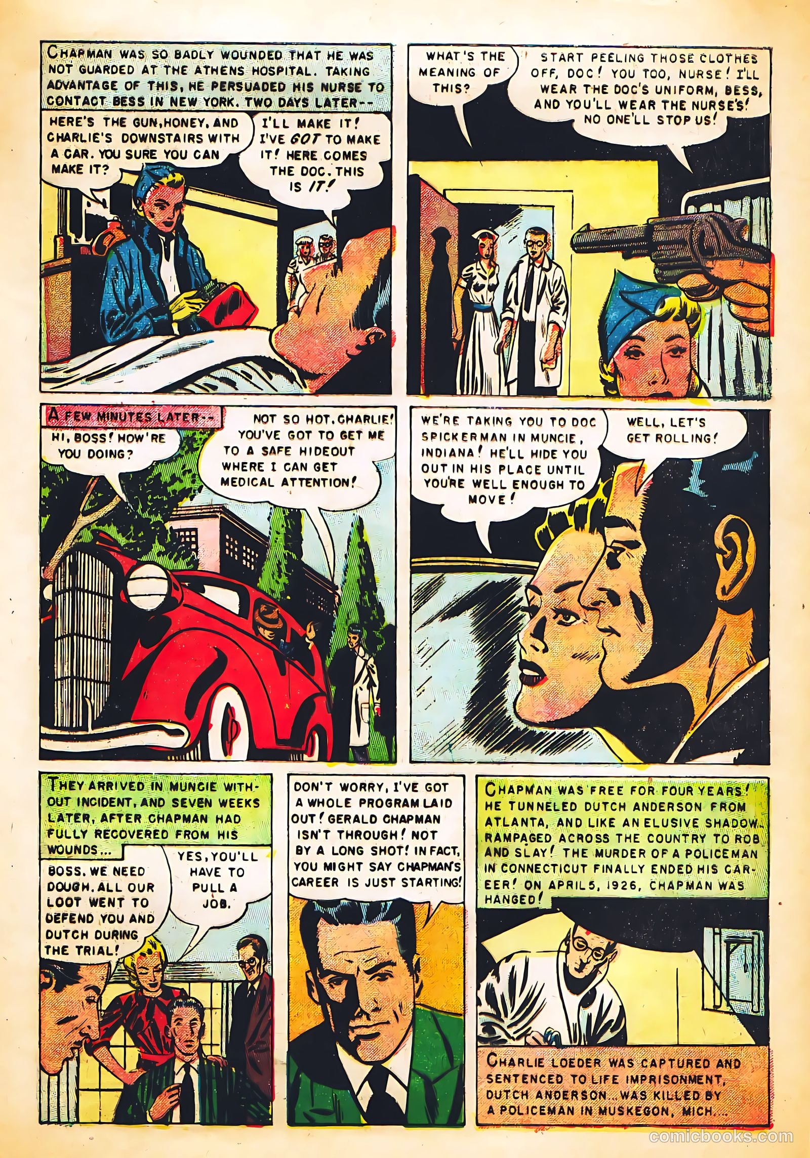 Captain Steve Savage #5 (1954) — page 33 of 36