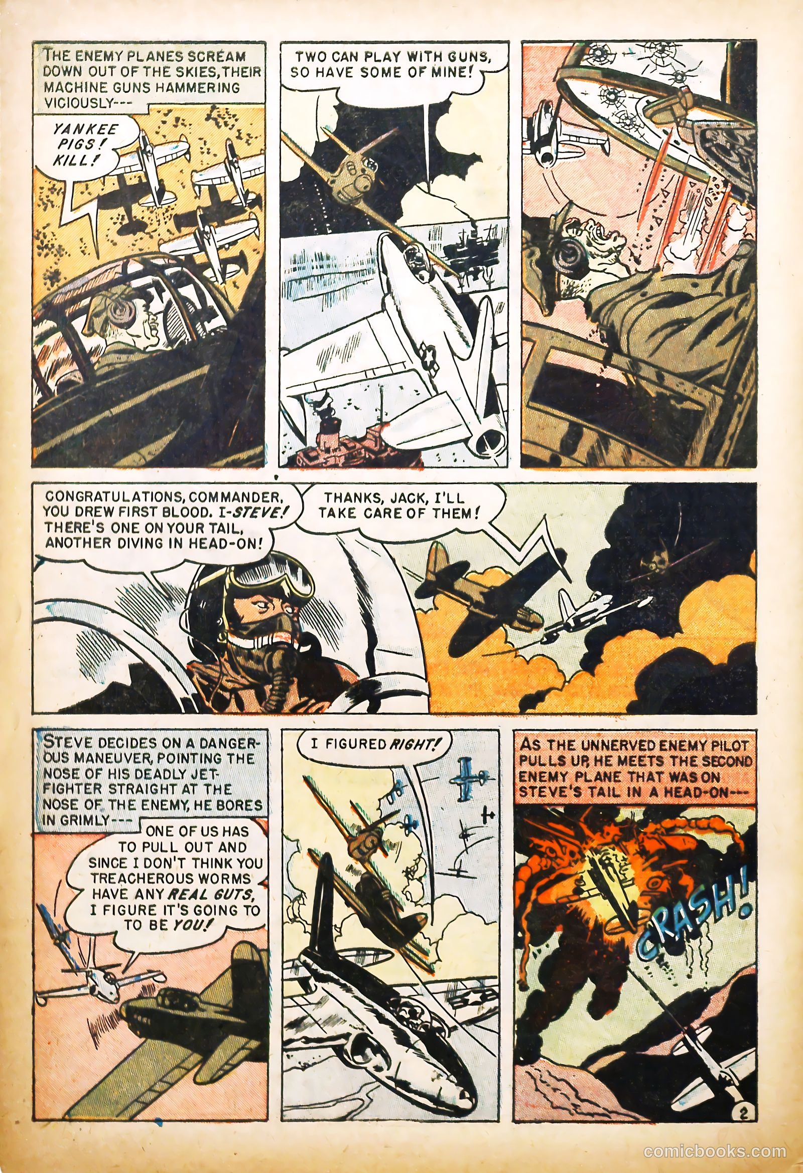 Captain Steve Savage #6 (1954) — page 4 of 37