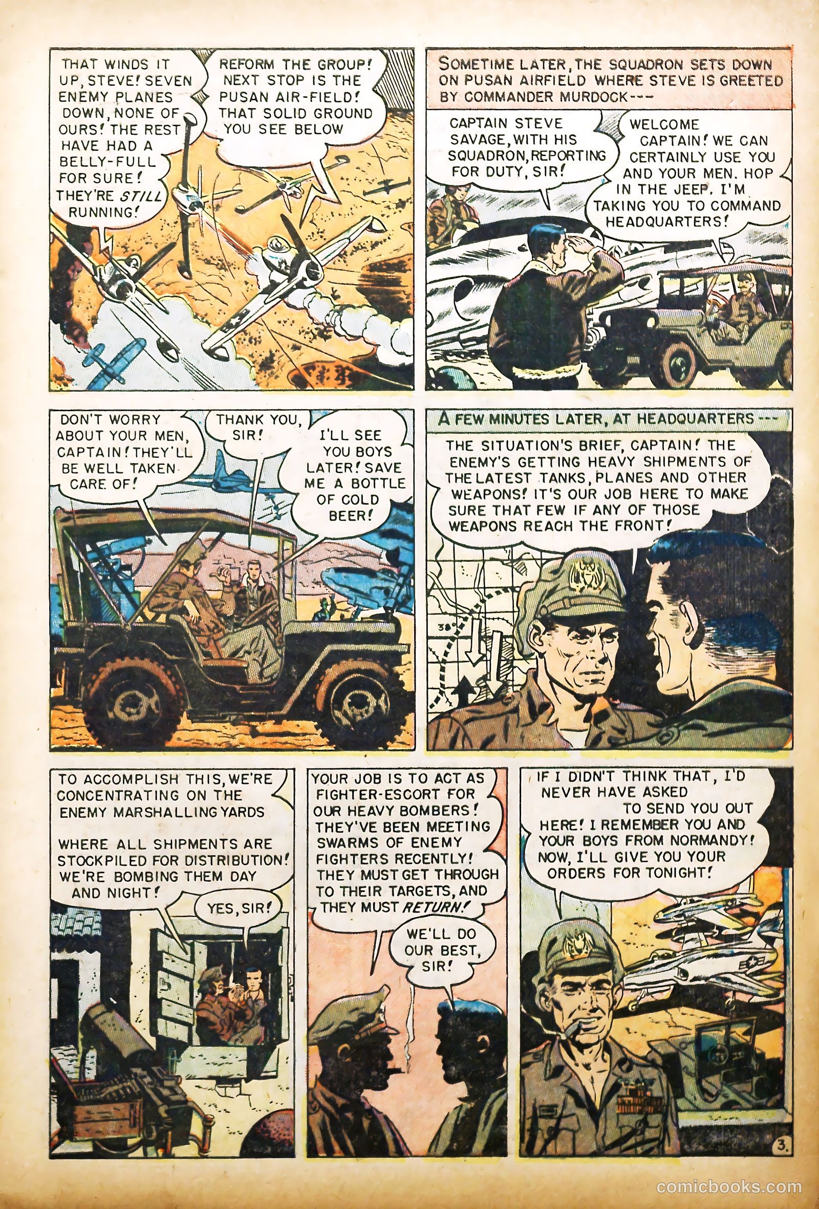 Captain Steve Savage #6 (1954) — page 5 of 37