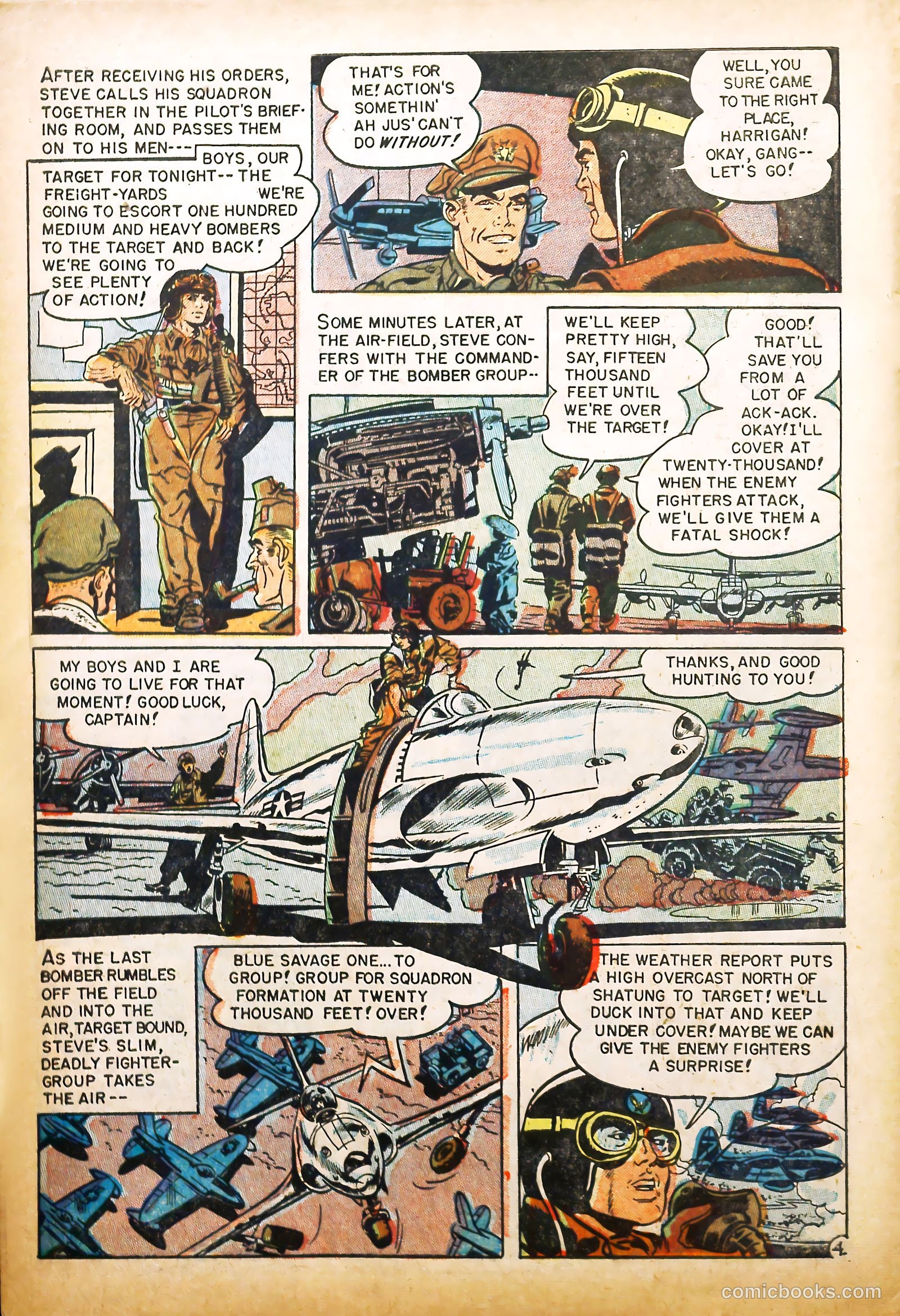 Captain Steve Savage #6 (1954) — page 6 of 37