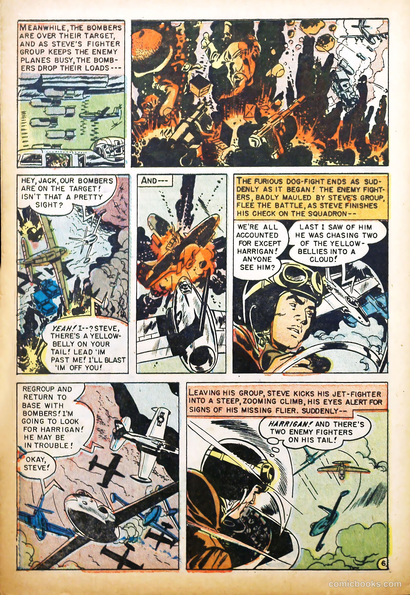 Captain Steve Savage #6 (1954) — page 8 of 37