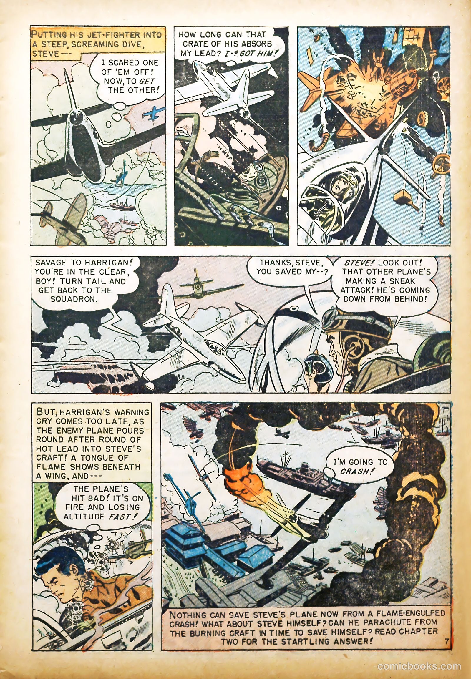Captain Steve Savage #6 (1954) — page 9 of 37