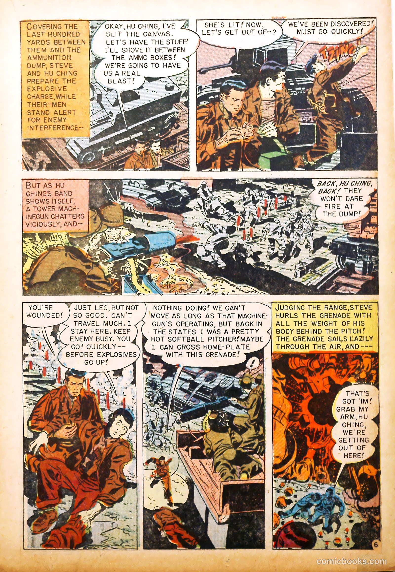 Captain Steve Savage #6 (1954) — page 15 of 37