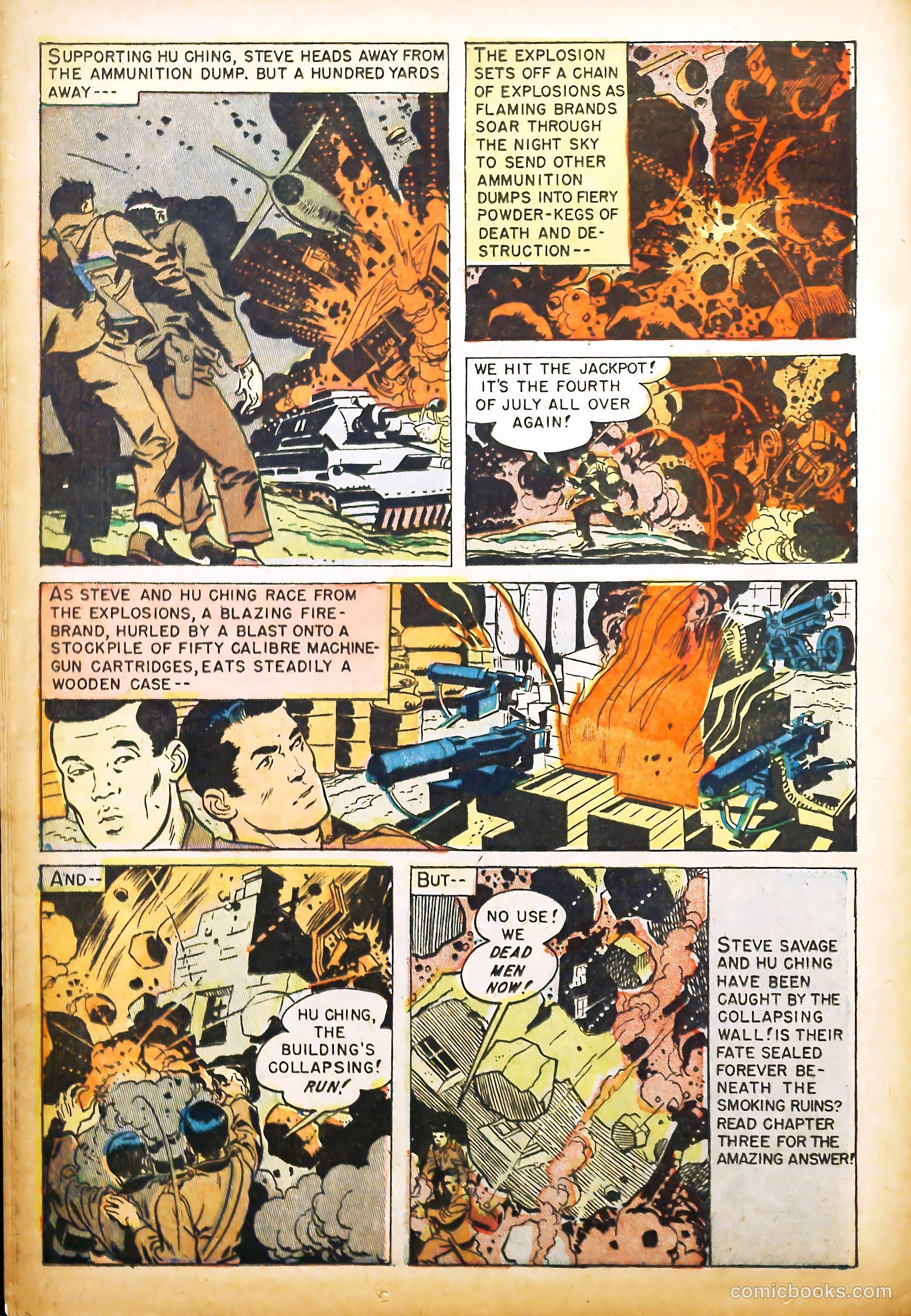 Captain Steve Savage #6 (1954) — page 16 of 37