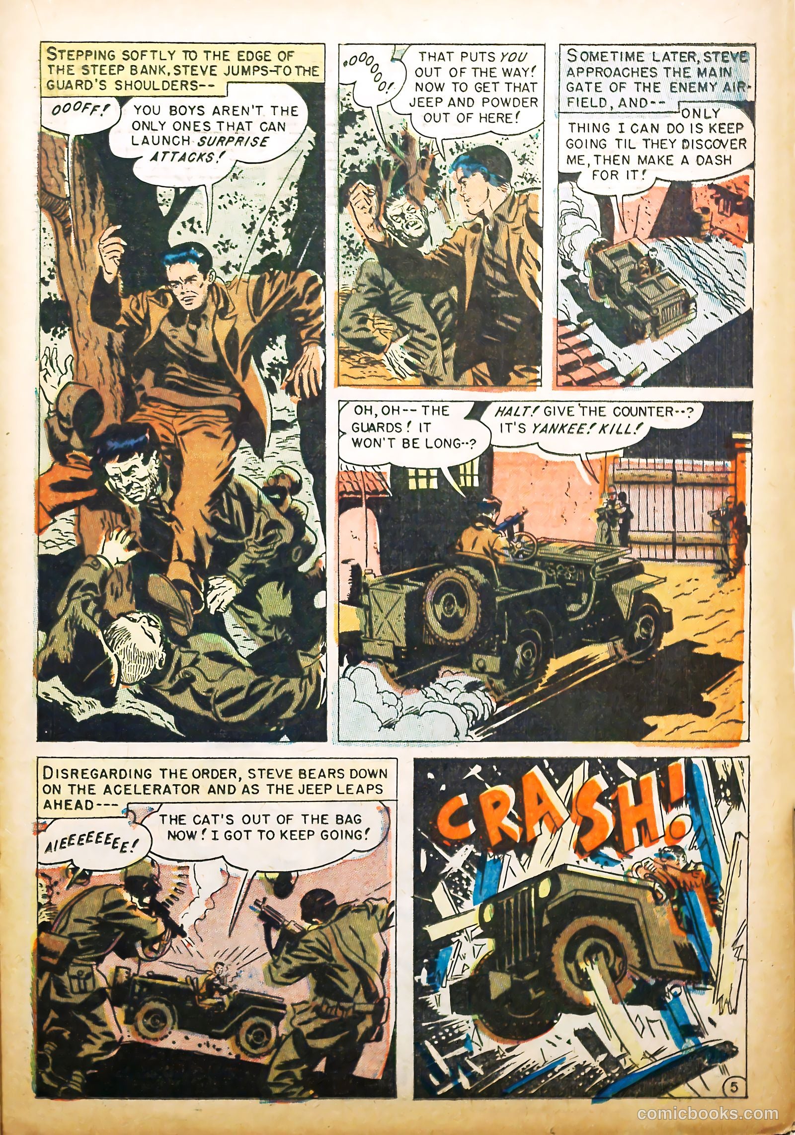 Captain Steve Savage #6 (1954) — page 21 of 37