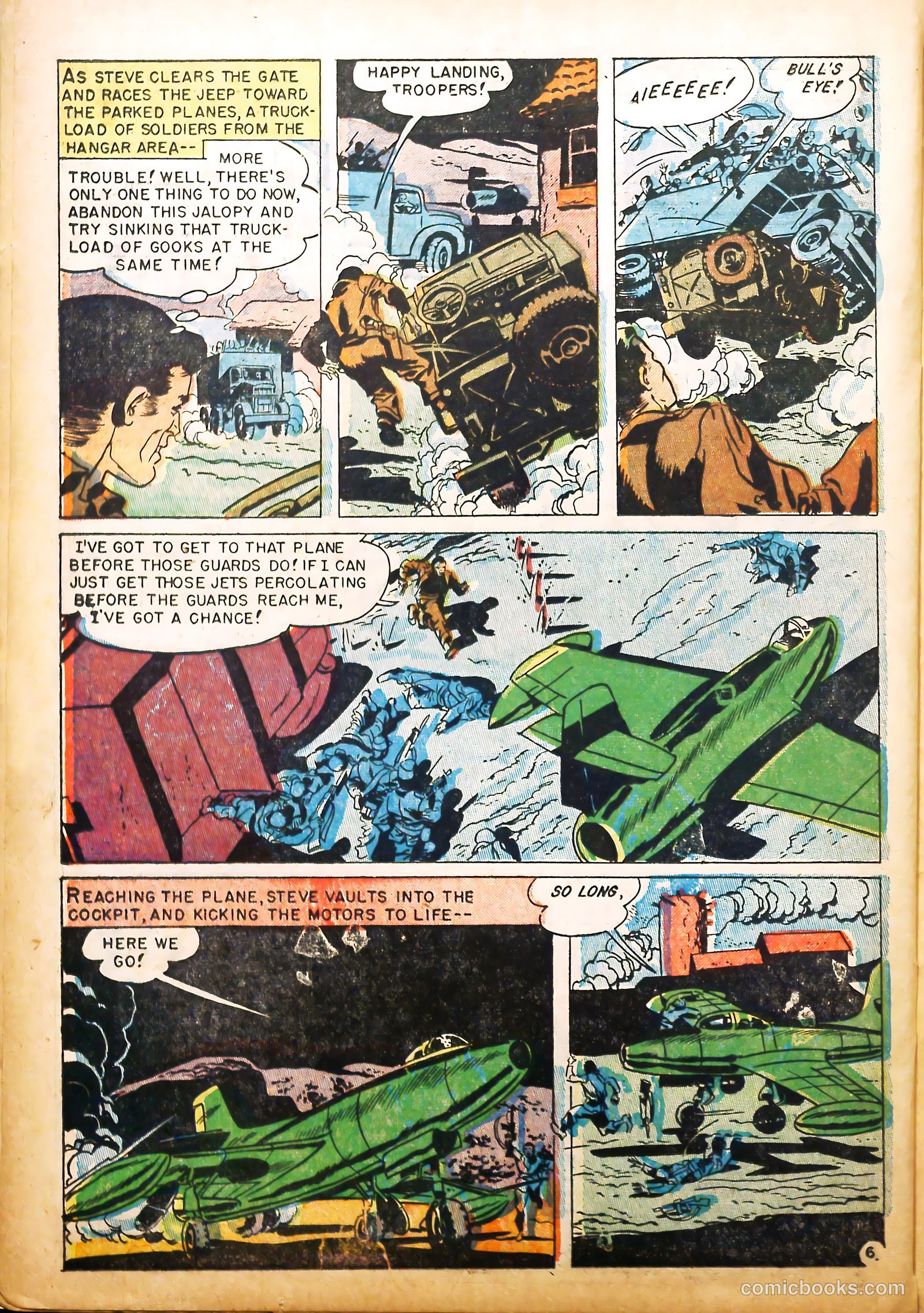 Captain Steve Savage #6 (1954) — page 22 of 37