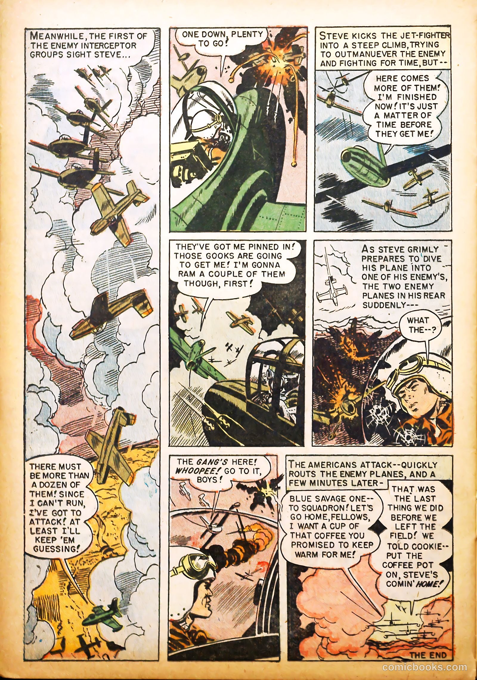 Captain Steve Savage #6 (1954) — page 24 of 37