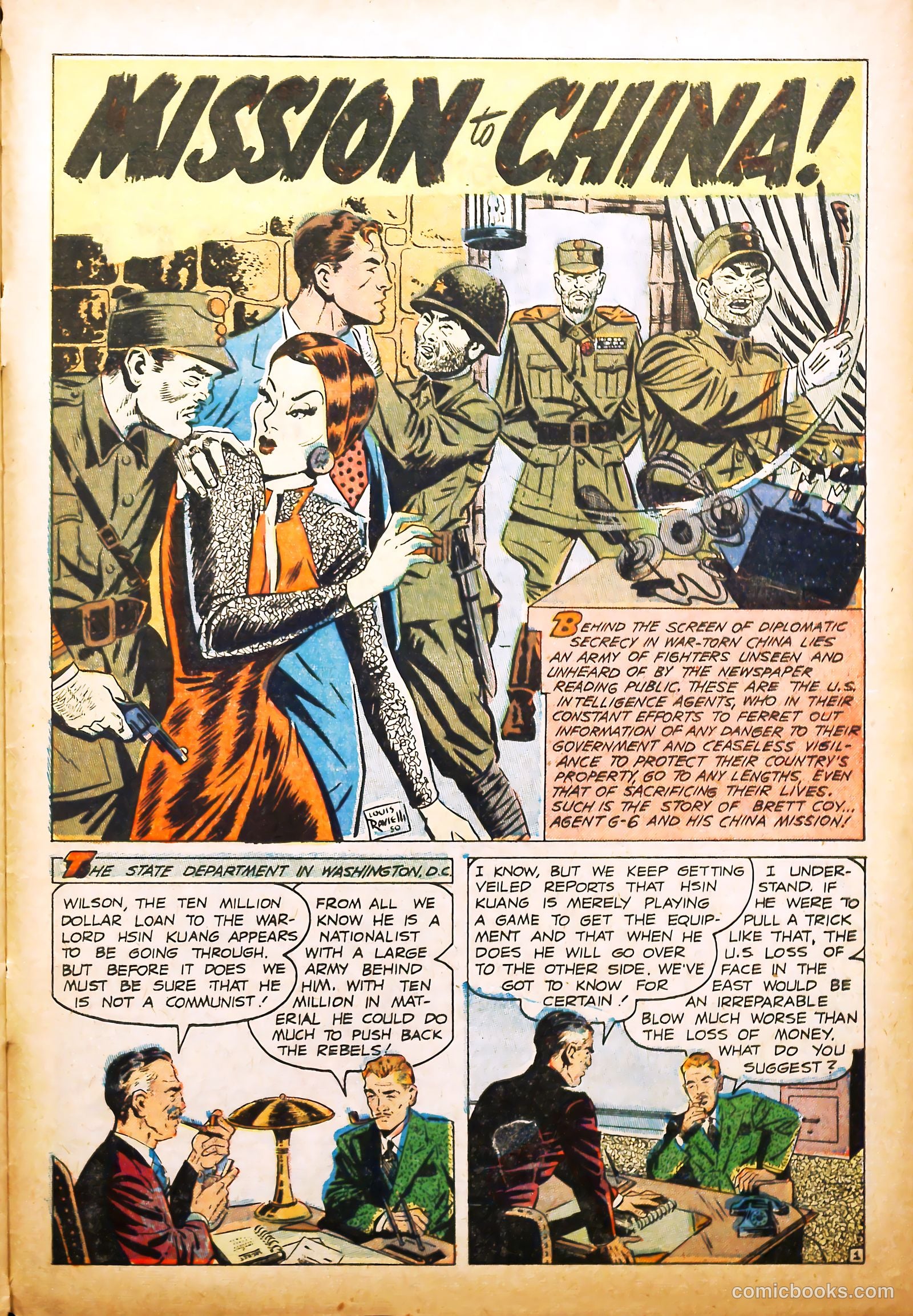 Captain Steve Savage #6 (1954) — page 27 of 37