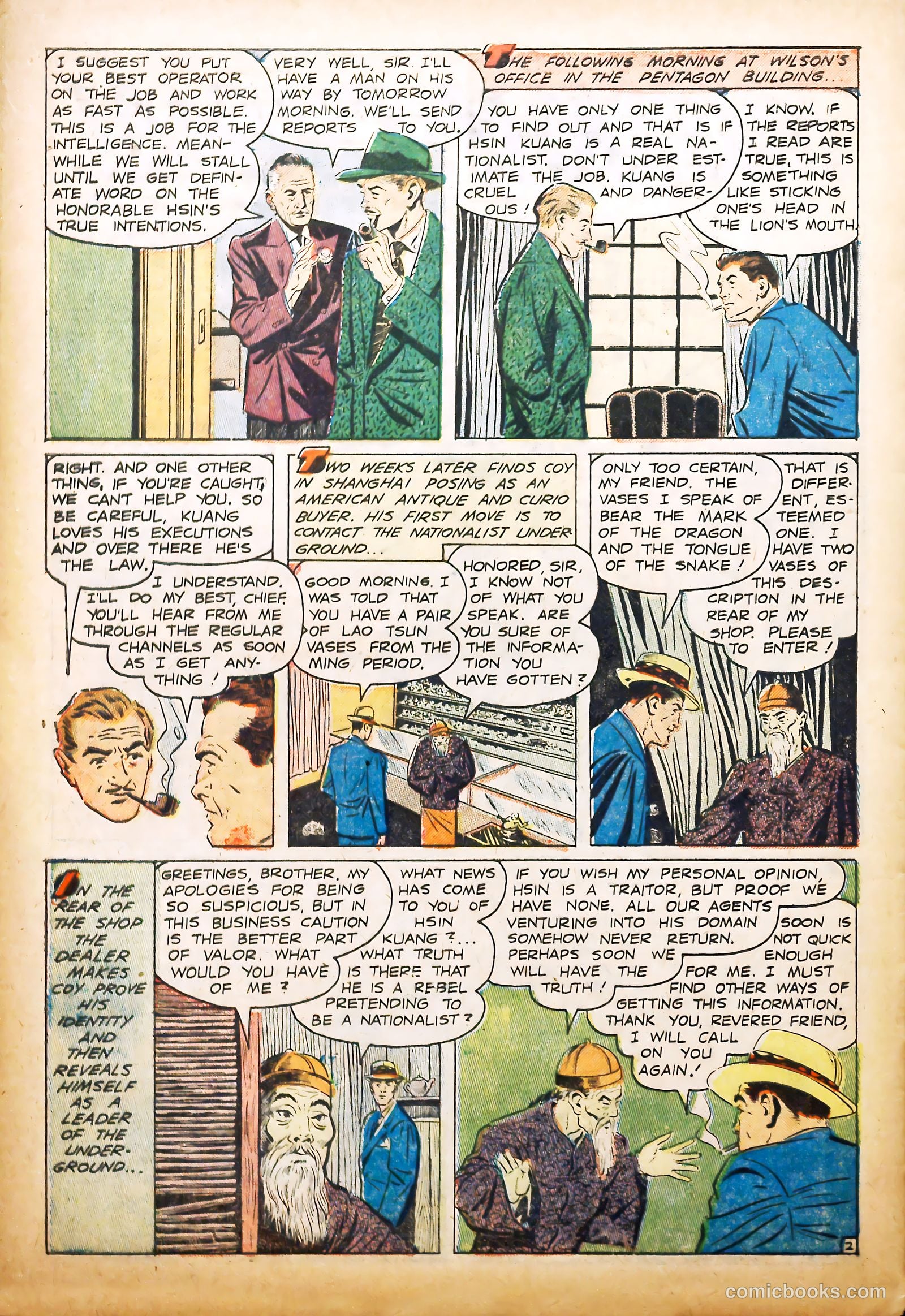 Captain Steve Savage #6 (1954) — page 28 of 37