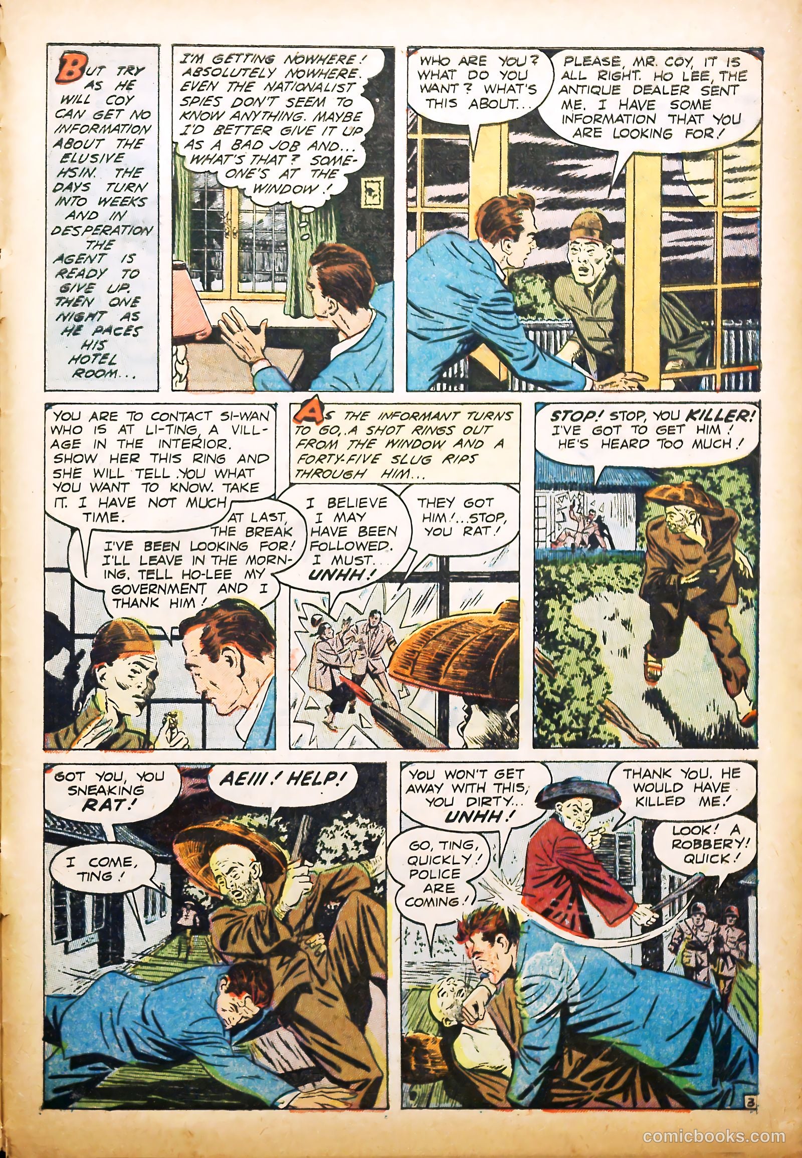 Captain Steve Savage #6 (1954) — page 29 of 37