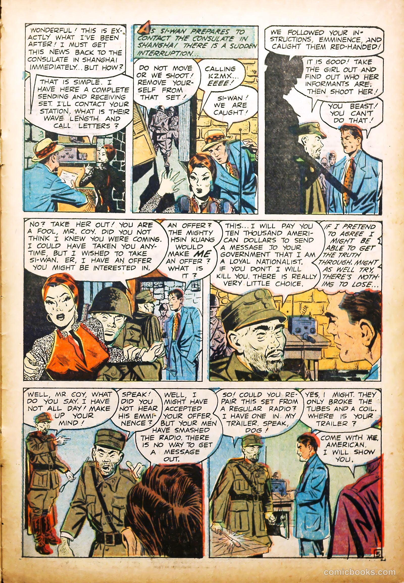 Captain Steve Savage #6 (1954) — page 31 of 37