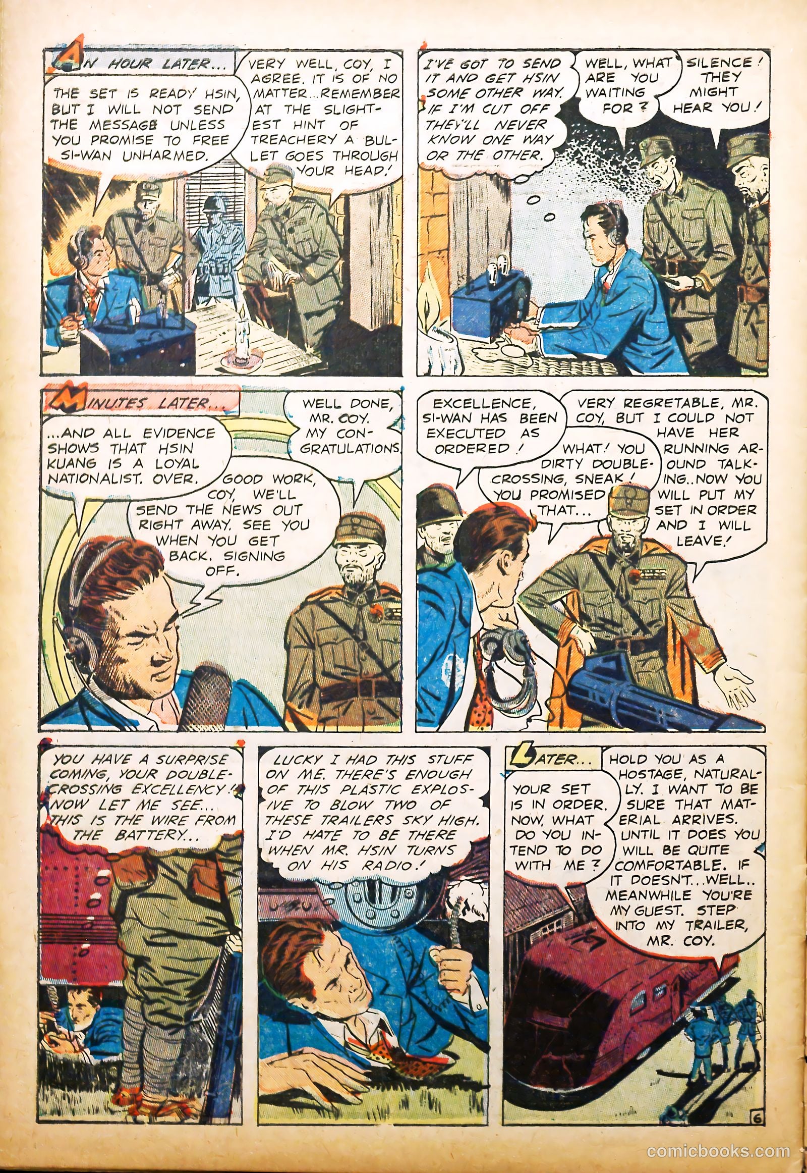 Captain Steve Savage #6 (1954) — page 32 of 37