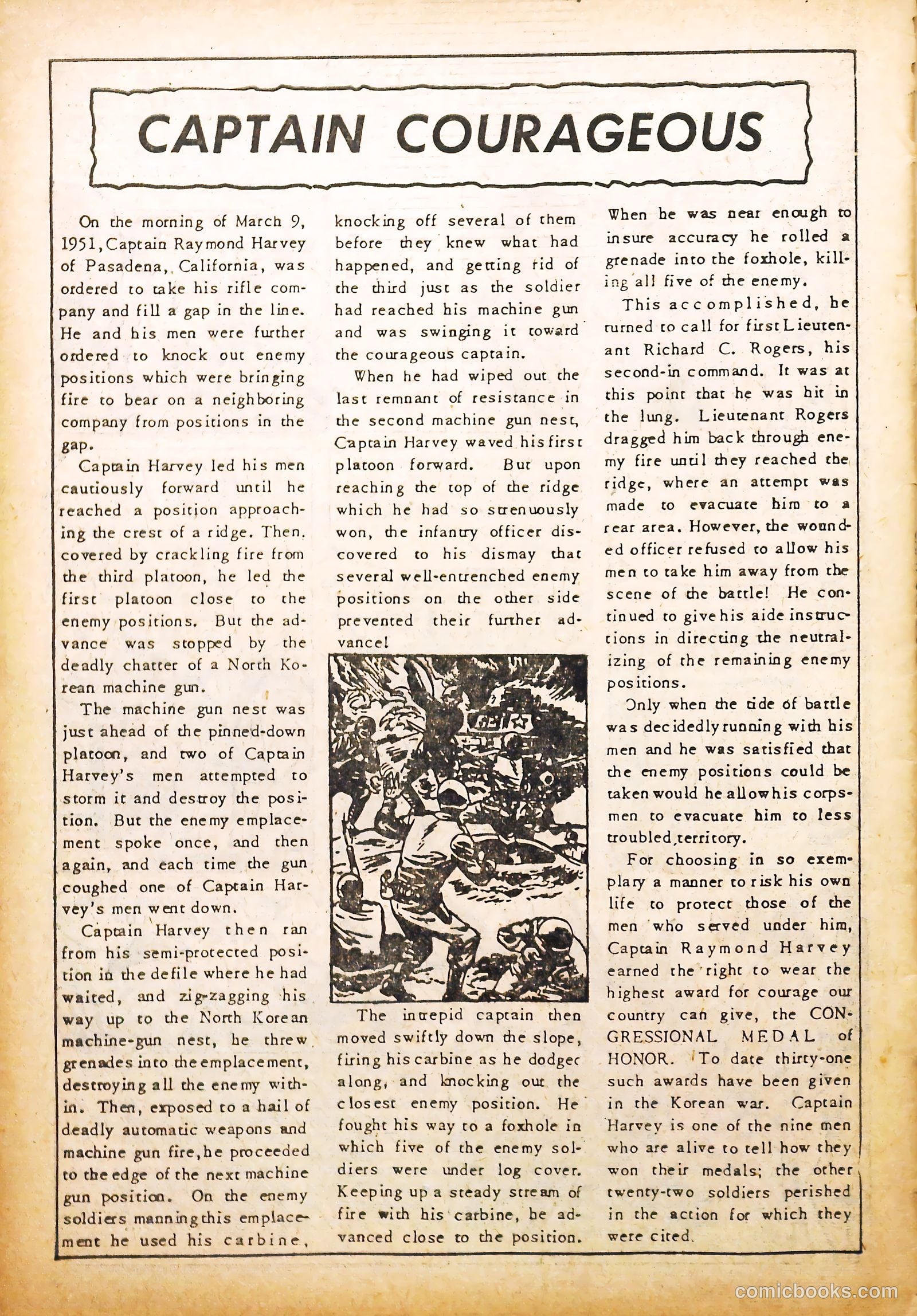 Captain Steve Savage #6 (1954) — page 34 of 37