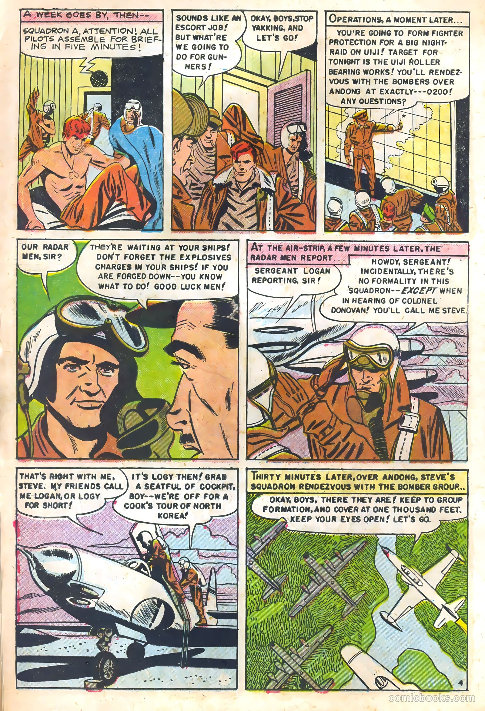 Captain Steve Savage #7 (1955) — page 6 of 36