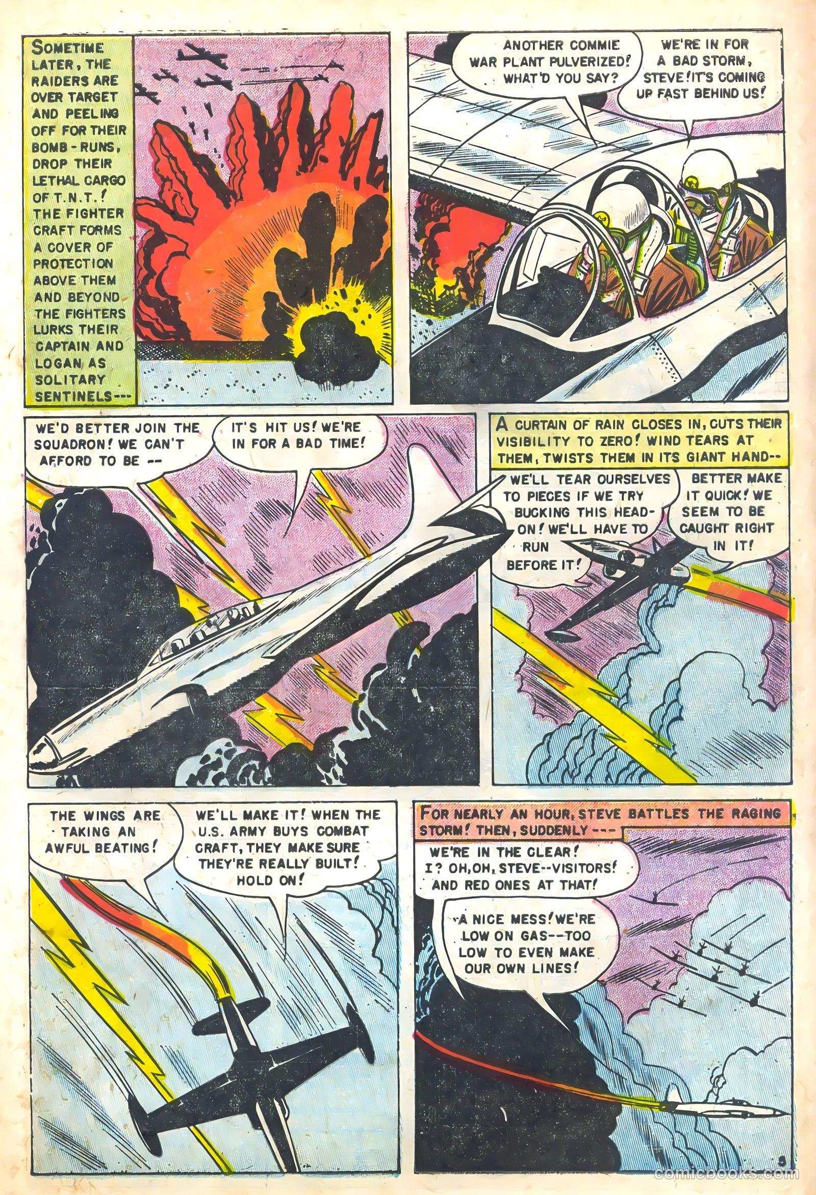 Captain Steve Savage #7 (1955) — page 7 of 36