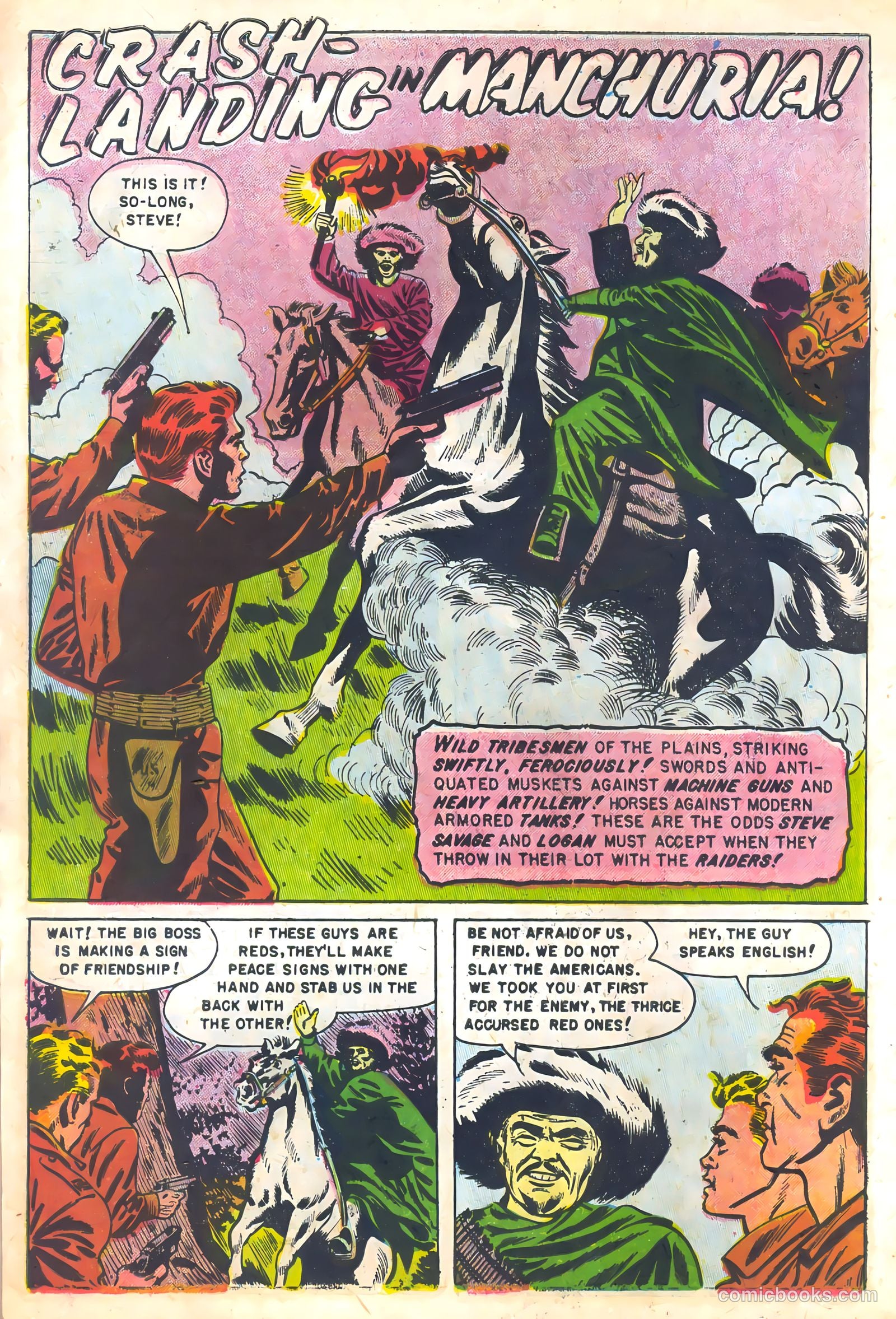 Captain Steve Savage #7 (1955) — page 10 of 36