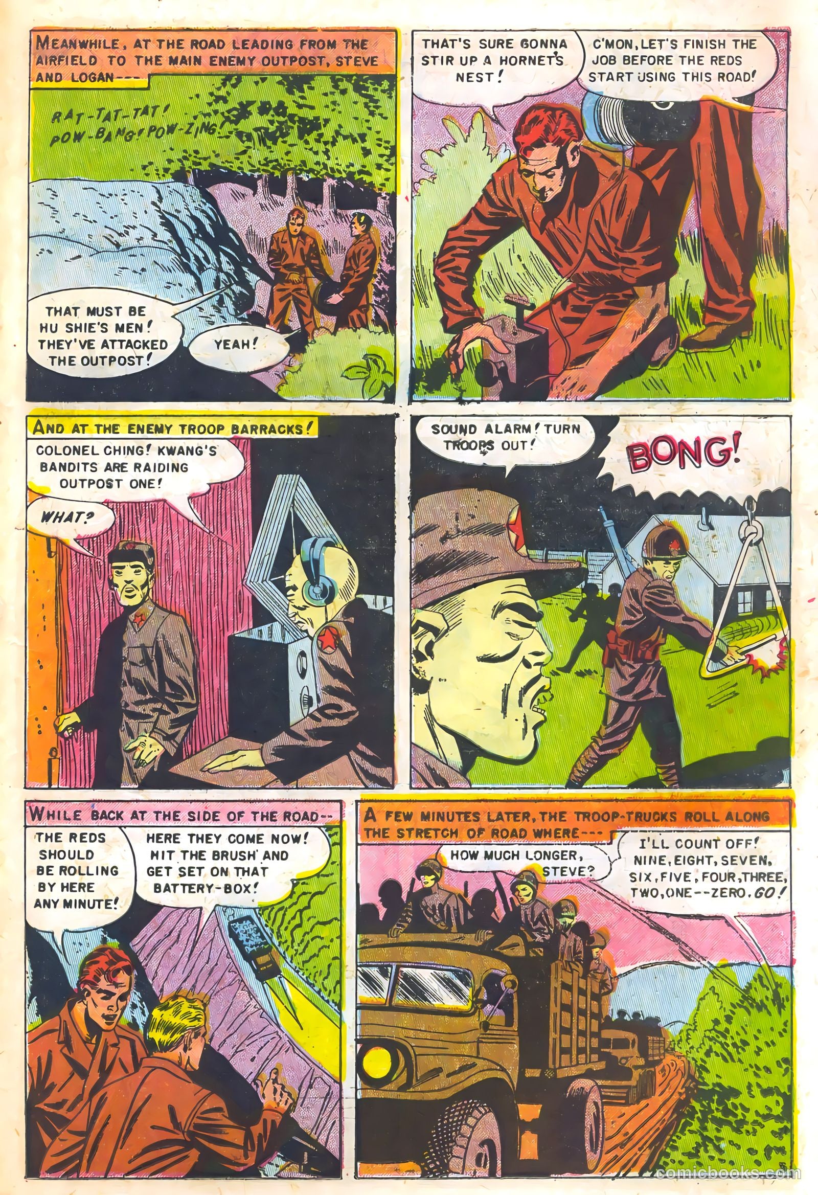 Captain Steve Savage #7 (1955) — page 19 of 36