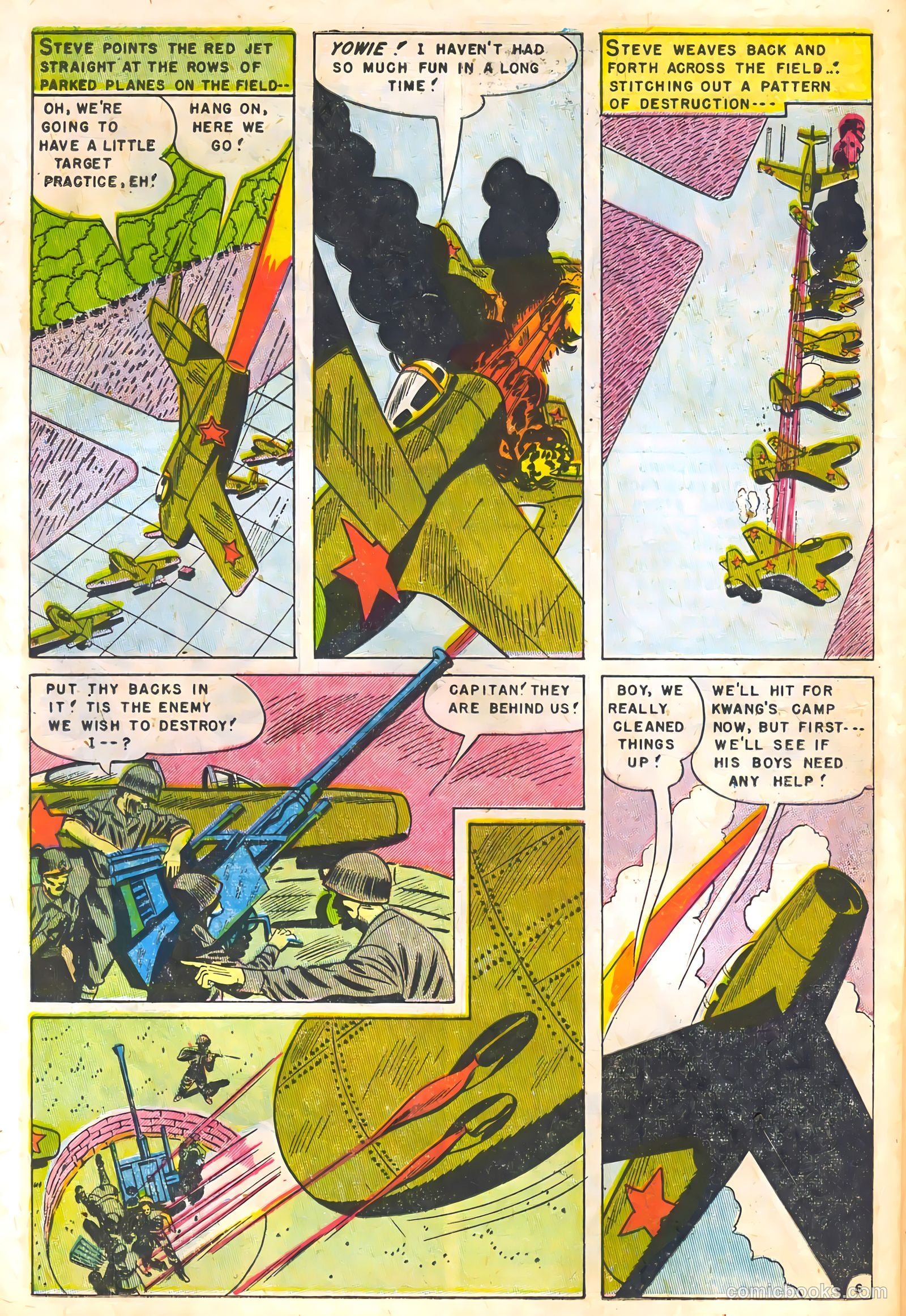 Captain Steve Savage #7 (1955) — page 22 of 36