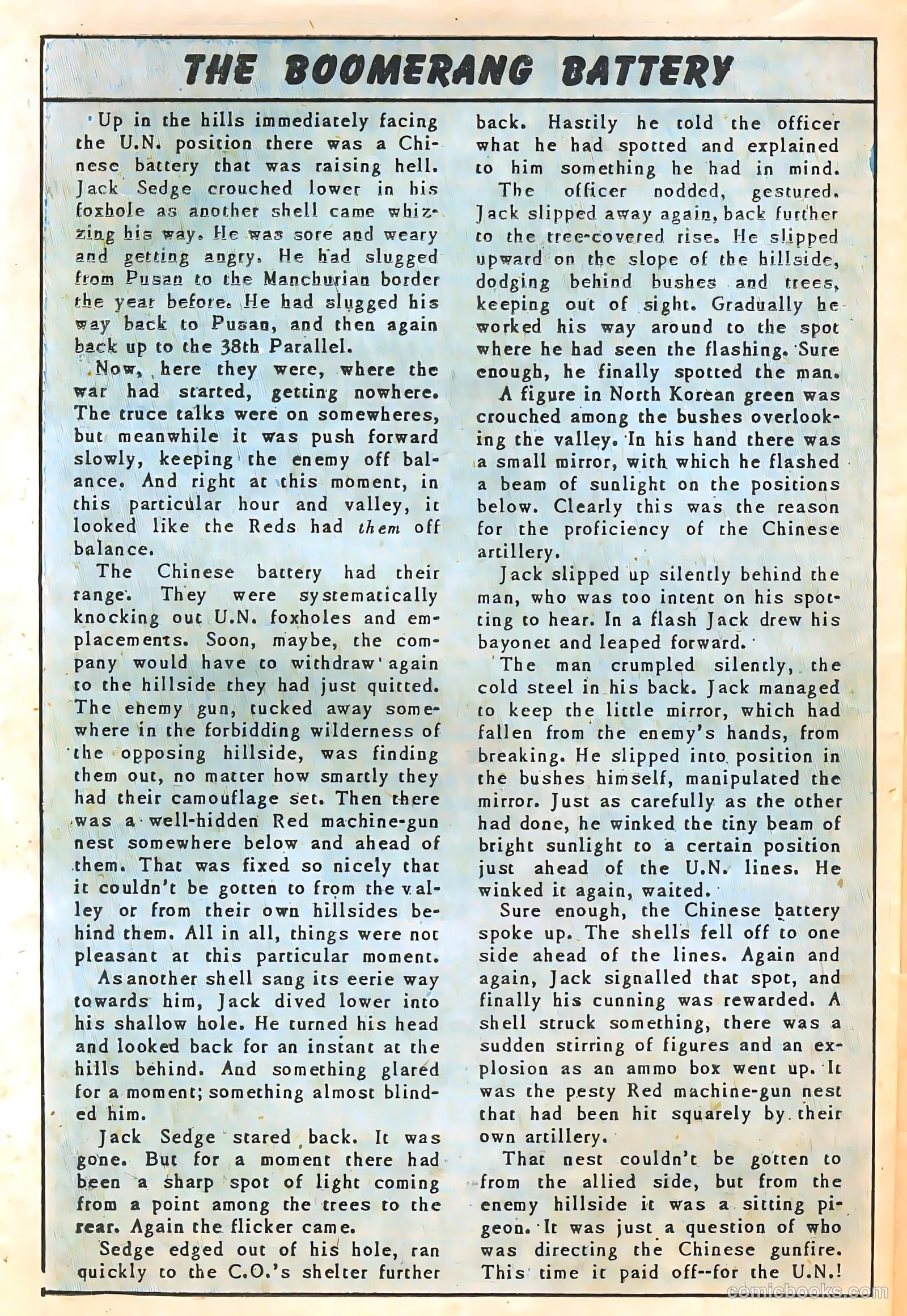 Captain Steve Savage #7 (1955) — page 26 of 36