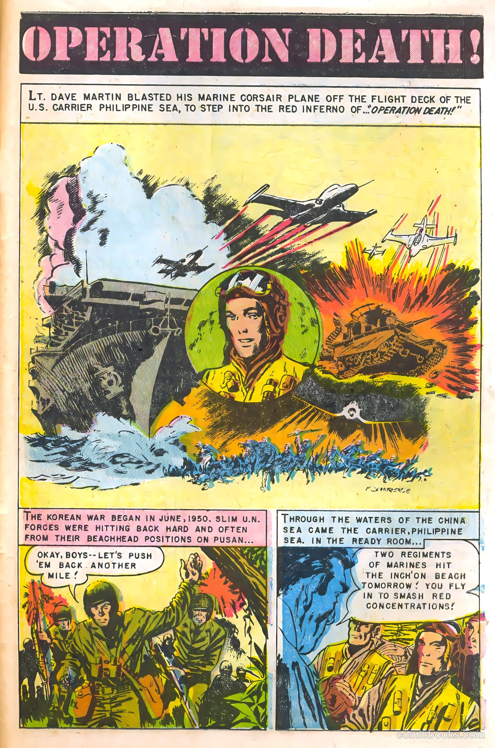Captain Steve Savage #7 (1955) — page 27 of 36