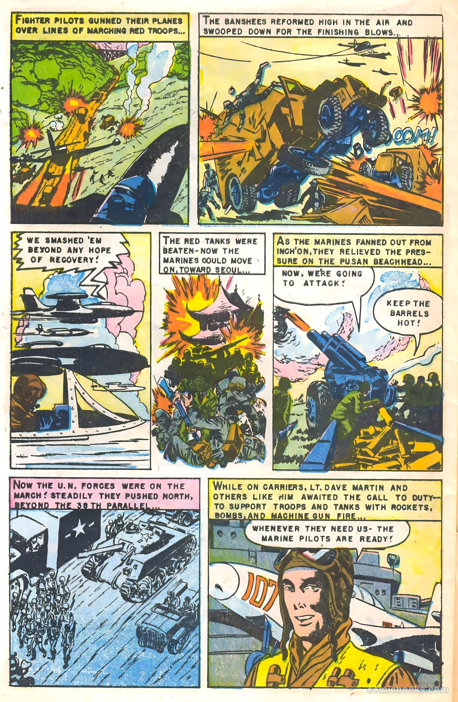 Captain Steve Savage #7 (1955) — page 32 of 36