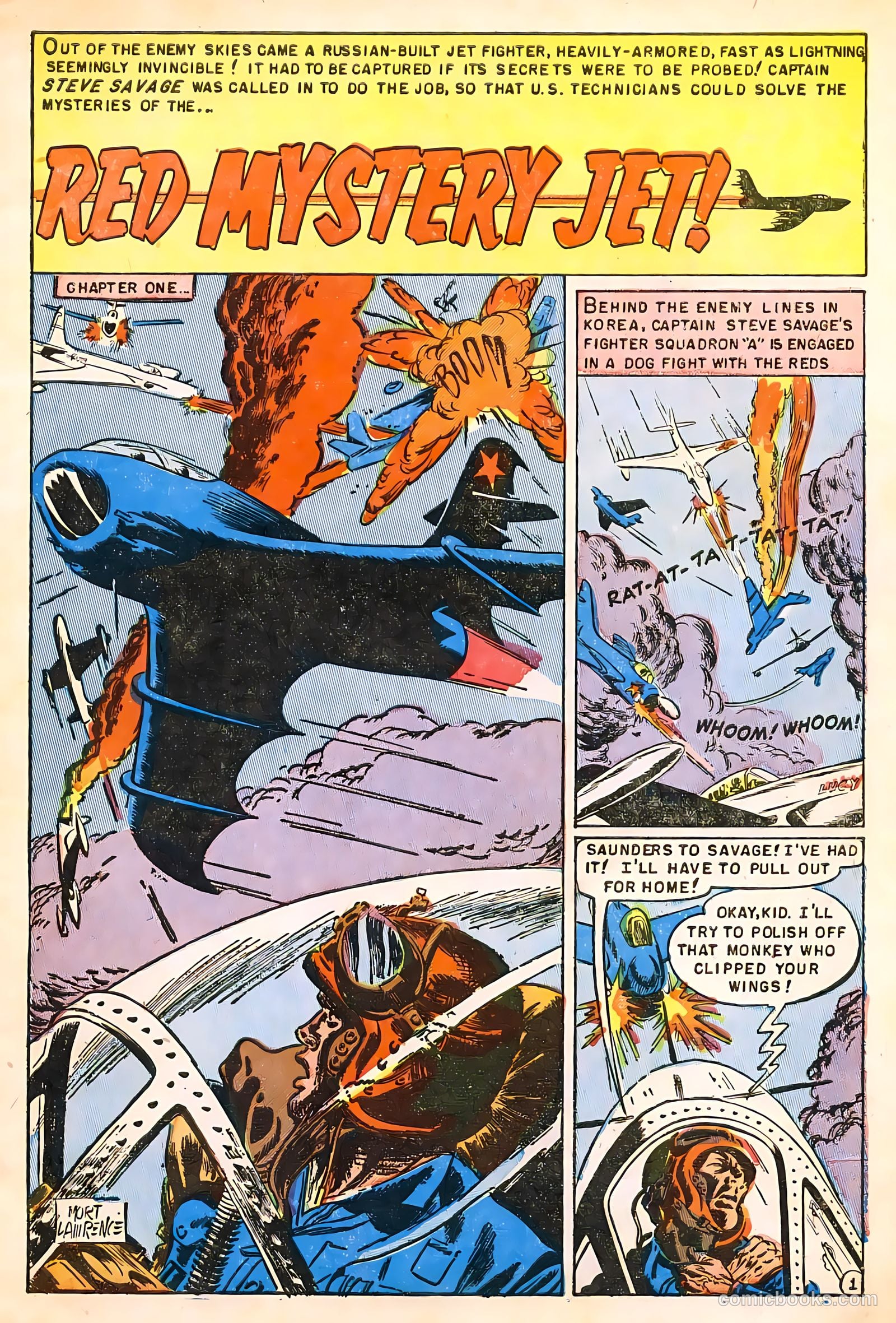 Captain Steve Savage #8 (1955) — page 3 of 36
