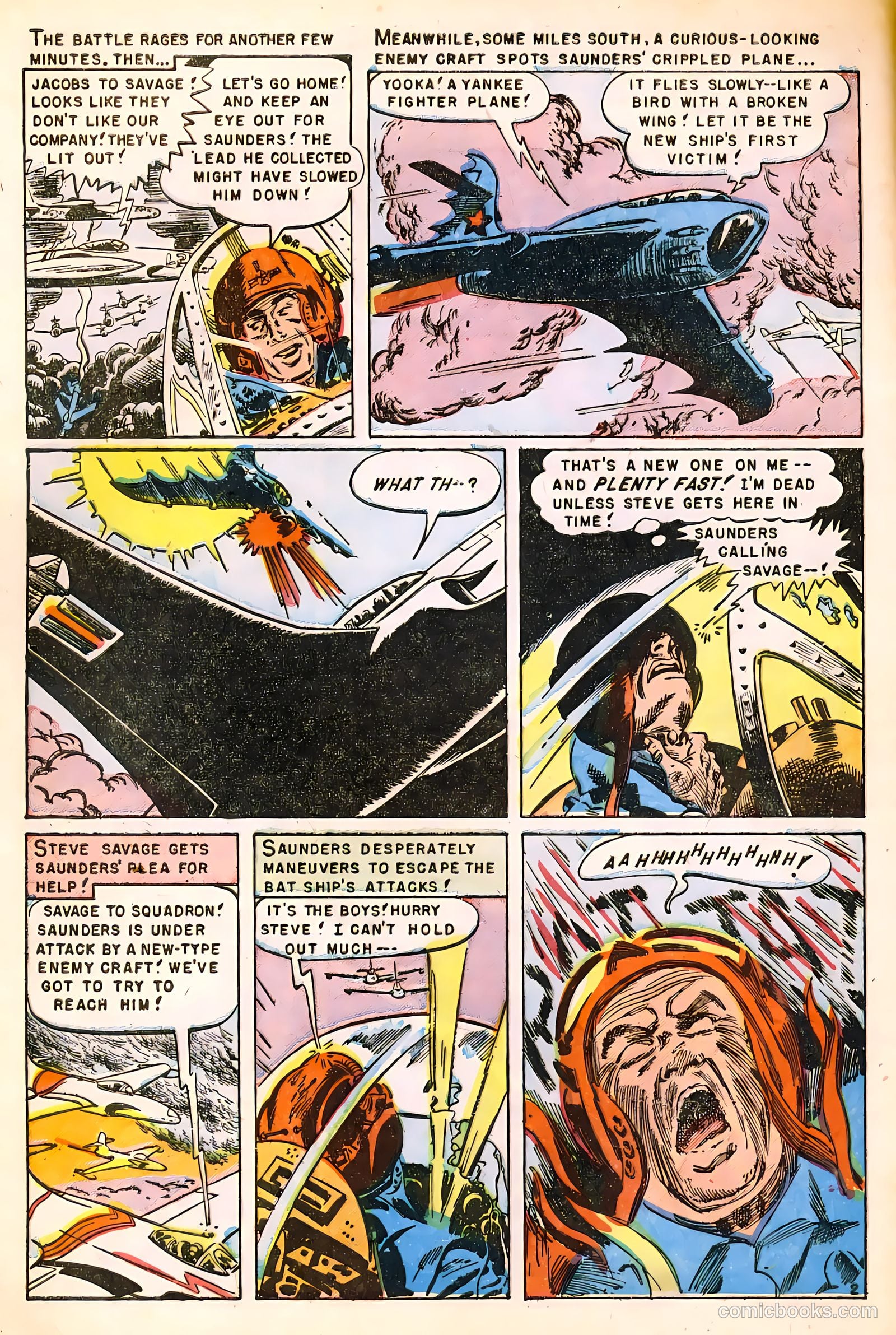 Captain Steve Savage #8 (1955) — page 4 of 36