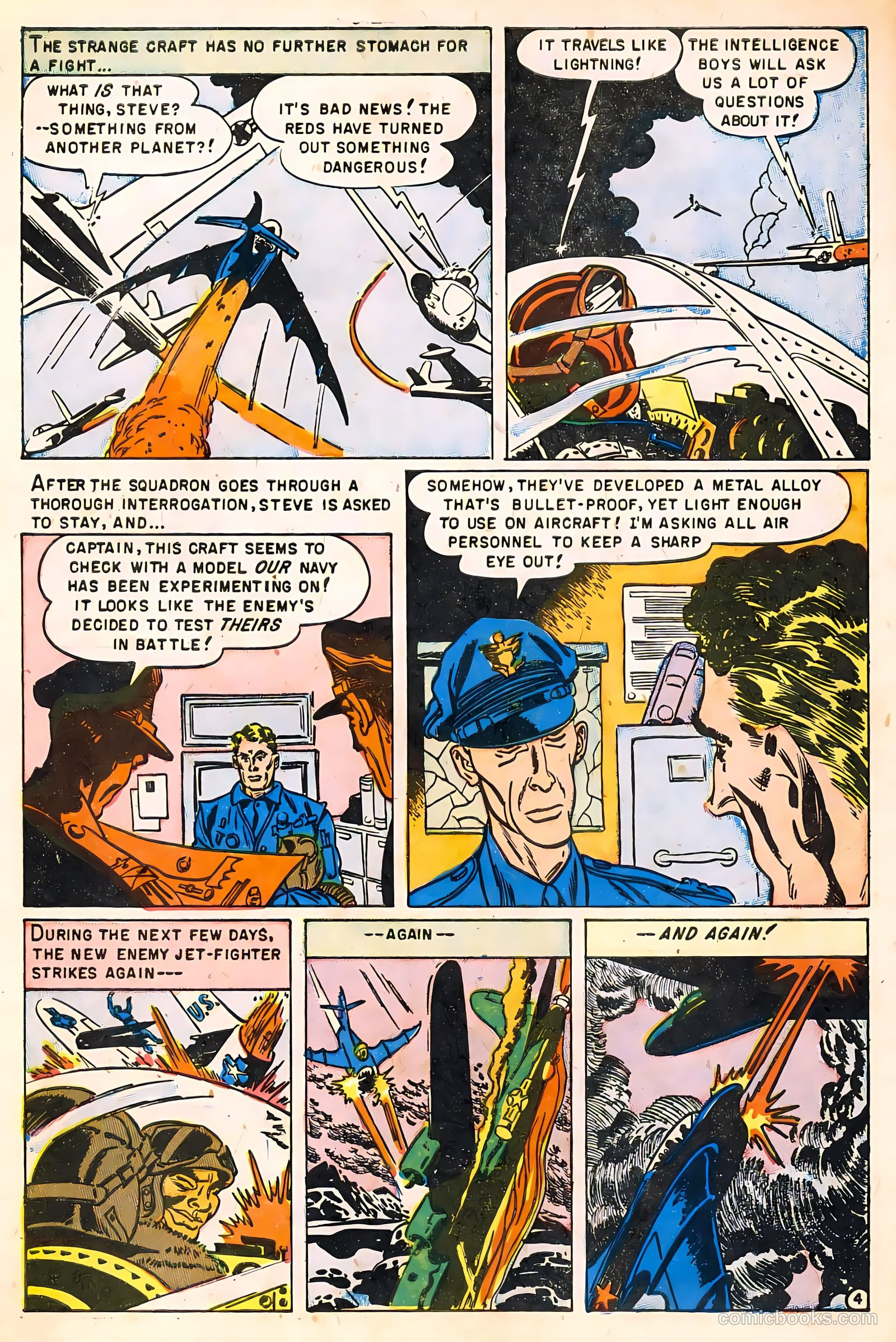 Captain Steve Savage #8 (1955) — page 6 of 36